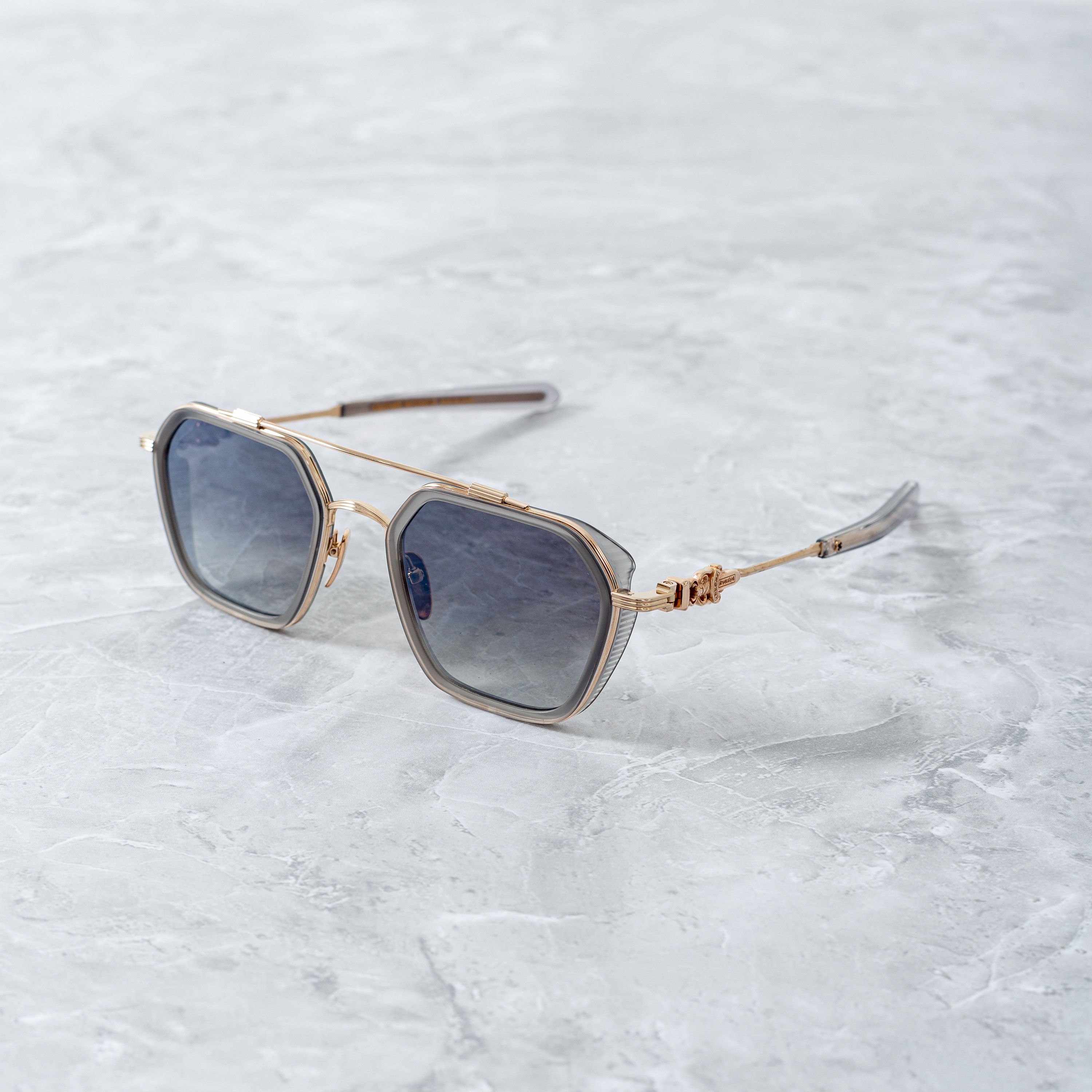 Chrome Hearts CHROME HEARTS HOTATION MATTE GRAPHITE/GOLD PLATED Size ONE SIZE - 3 Thumbnail