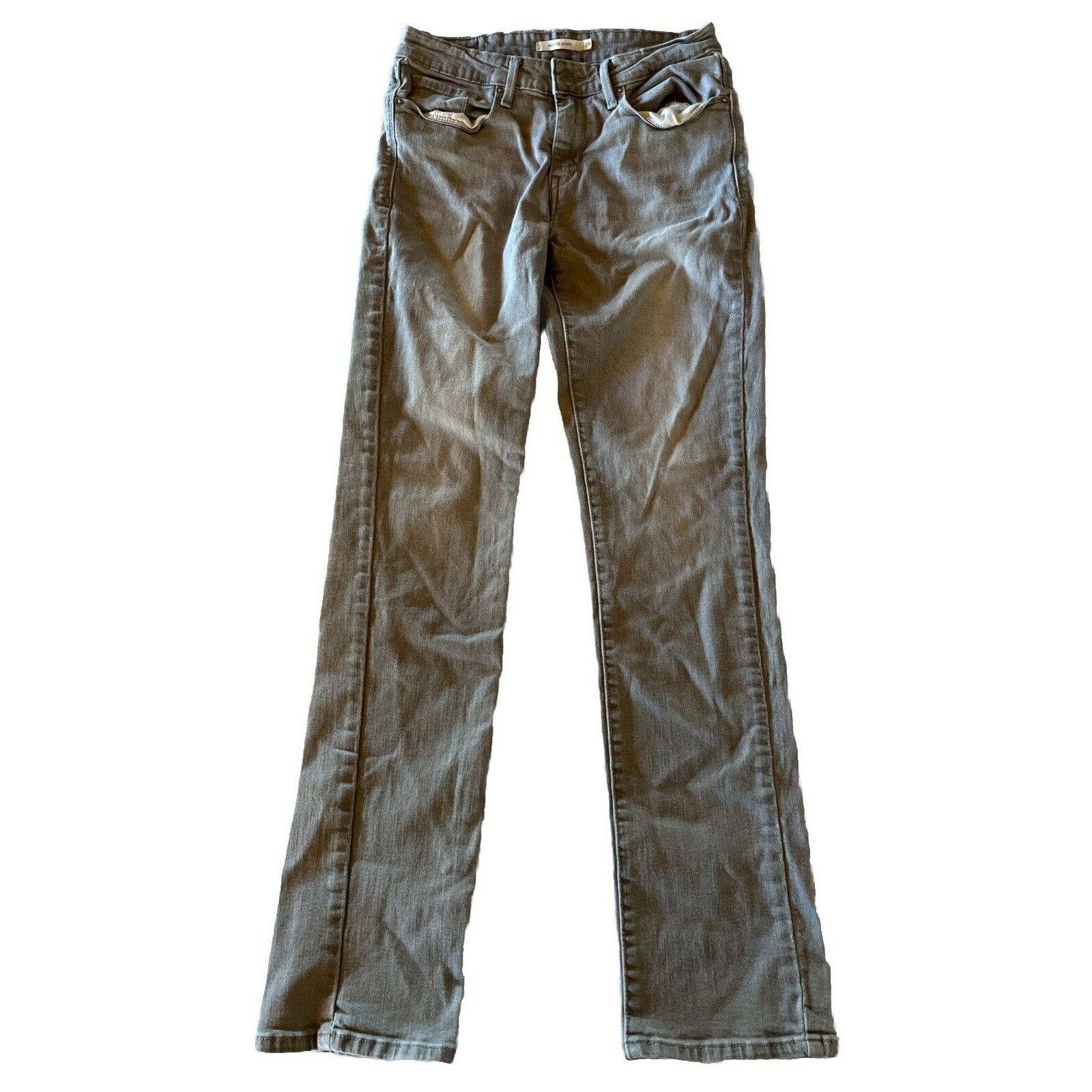Levi's Levi’s Skinny Jeans Women’s 28x31 Gray Mid Rise Stretch Size 28" / US 6 / IT 42 - 1 Thumbnail