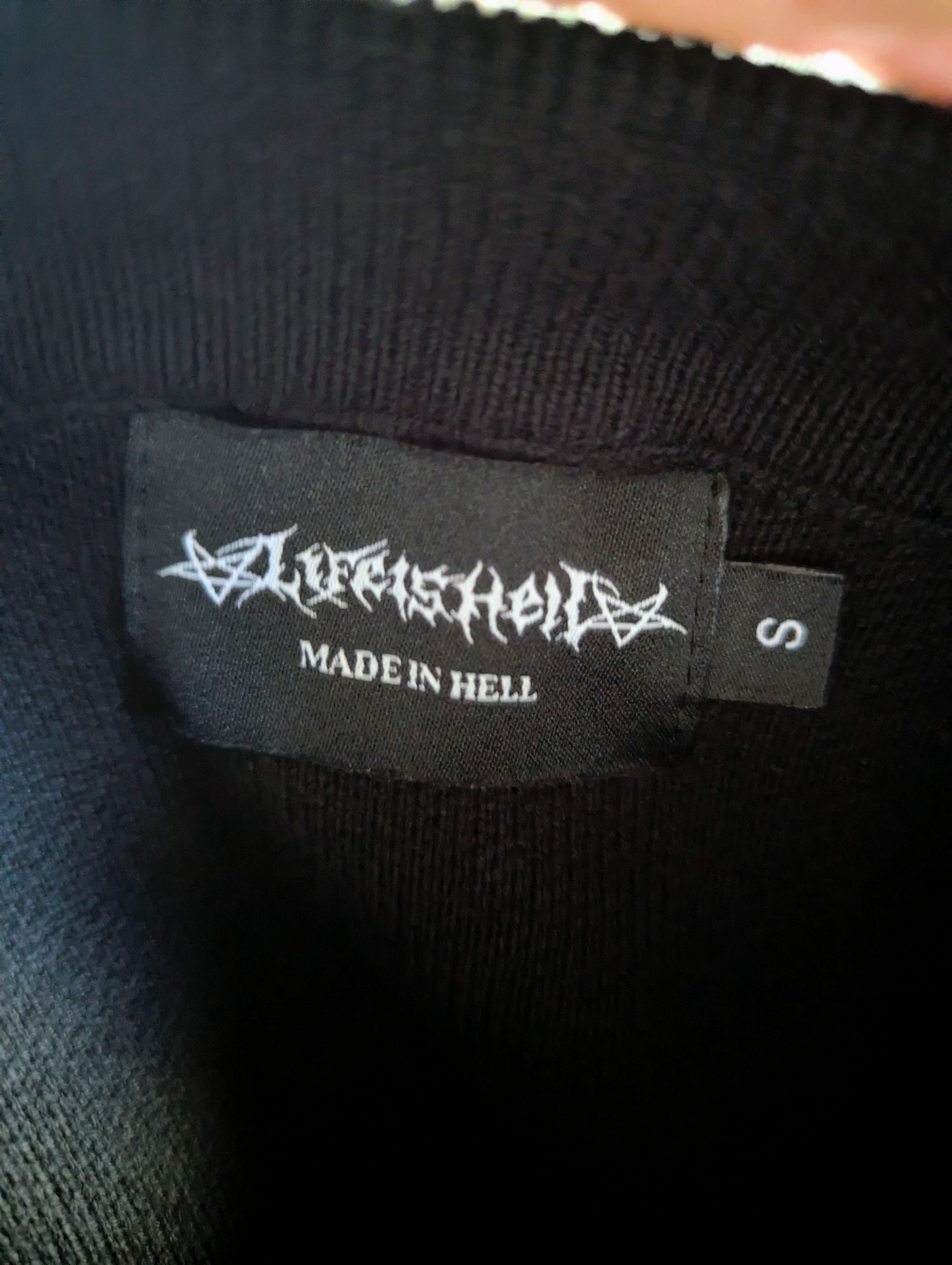 Other Life Is Hell "КОВБОЙ" Intarsia Knit Sweater - Archive Piece Size S / US 4 / IT 40 - 9 Thumbnail