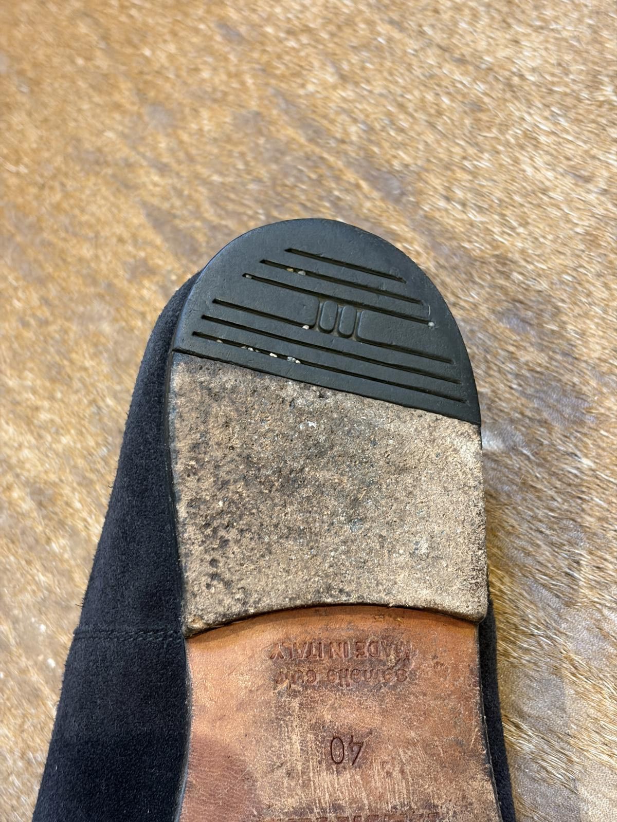 Hermes Hermes suede loafers Size ONE SIZE - 9 Thumbnail