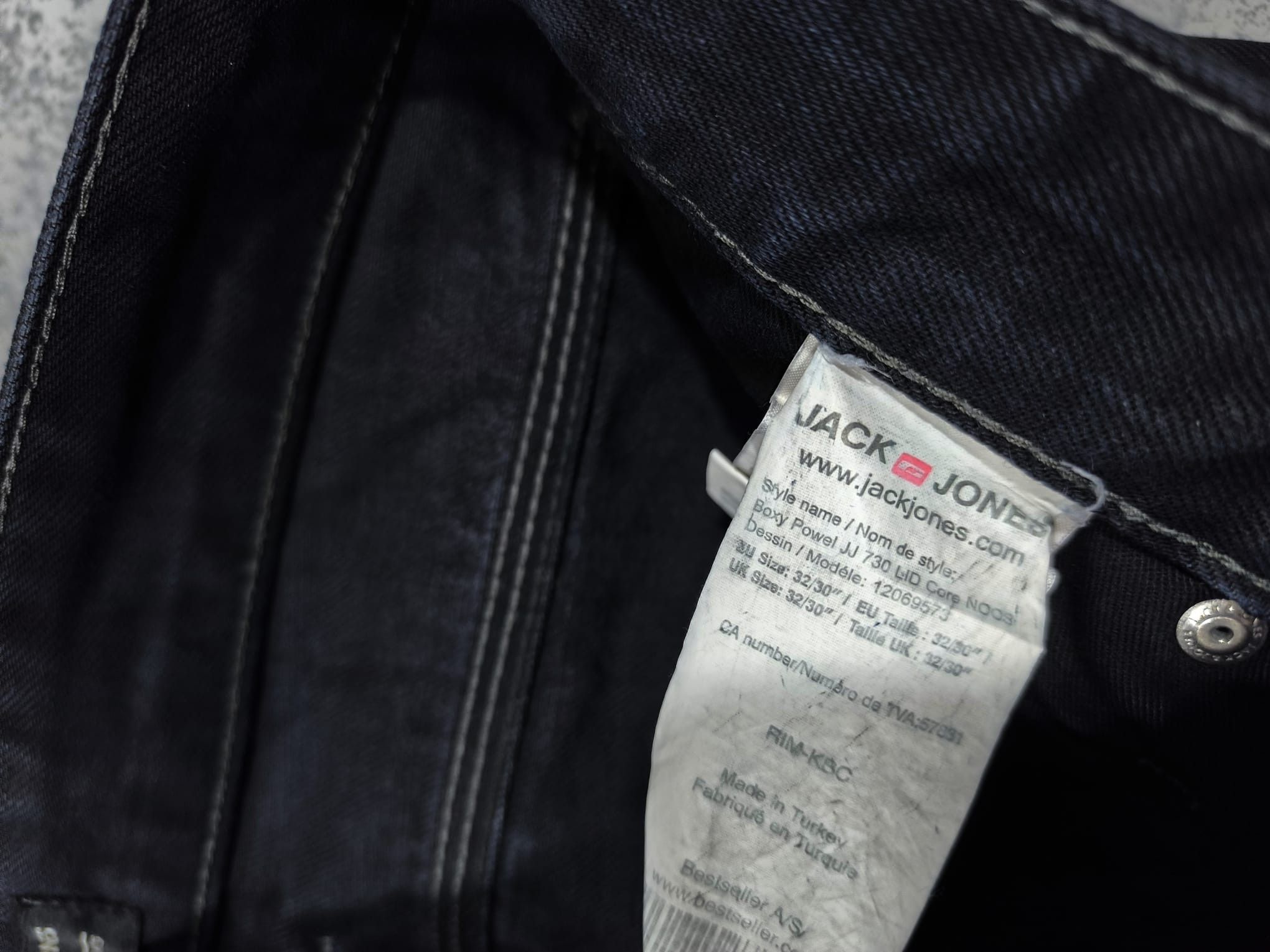 Hysteric Glamour vtg jack hedi slimane type biker denim shadowfaded Size US 33 - 6 Thumbnail