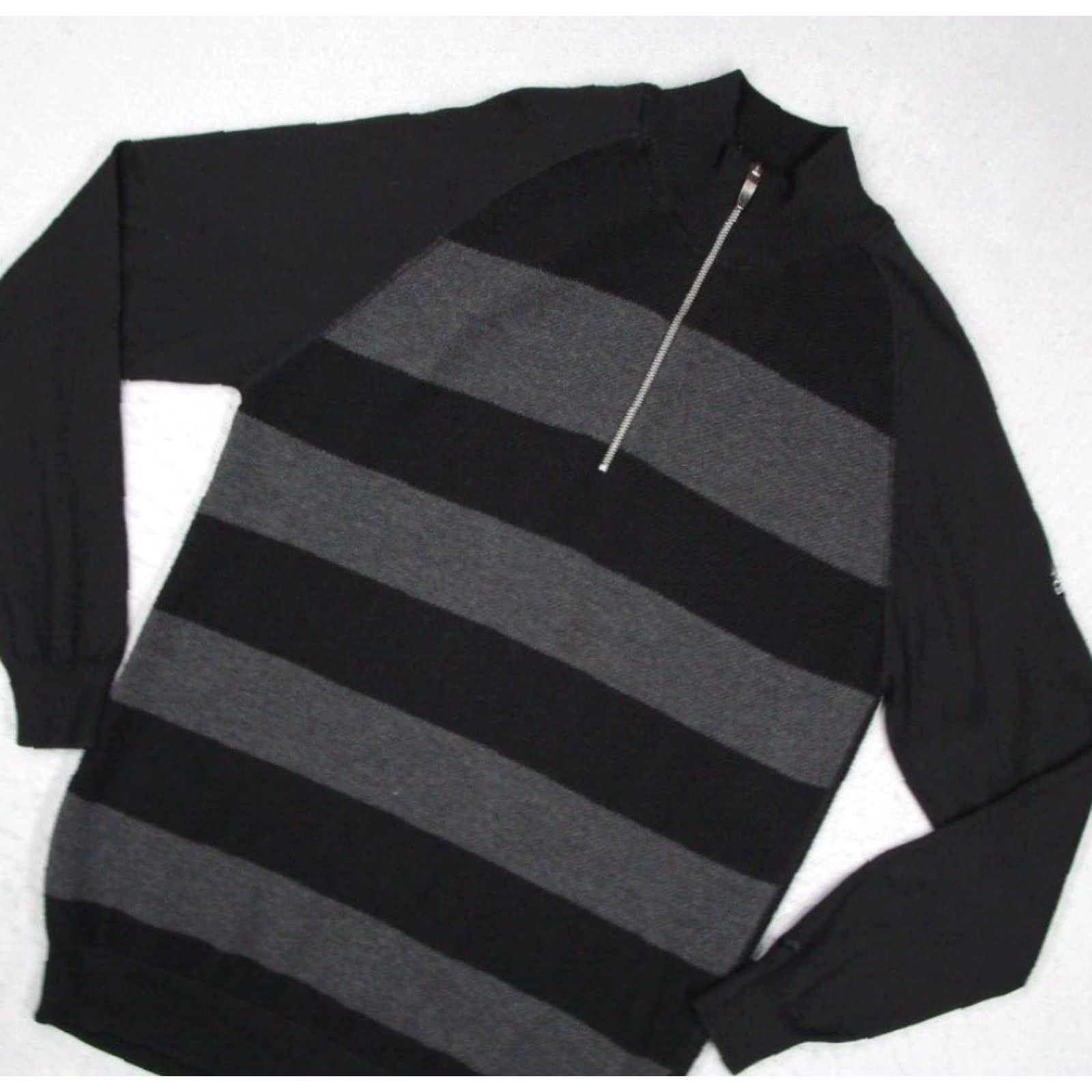 Nike Nike Golf Sweater Men Large Black 1/4 Zip Wool Blend Pullover La Quinta Resort Size US L / EU 52-54 / 3 - 2 Thumbnail