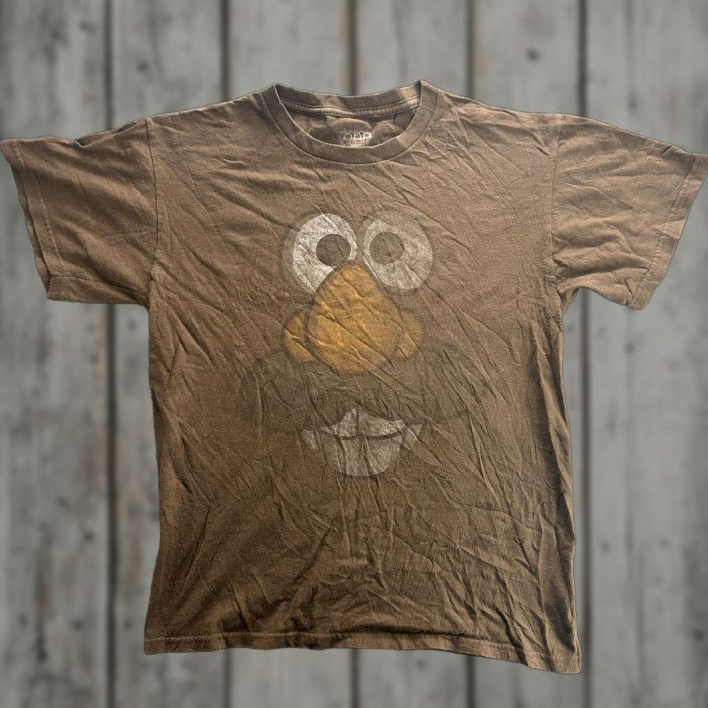 Vintage Mr Potato Head Shirt Mens Medium Cartoon Graphic T-Shirt Costume Halloween Cosplay Size US M / EU 48-50 / 2 - 1 Thumbnail