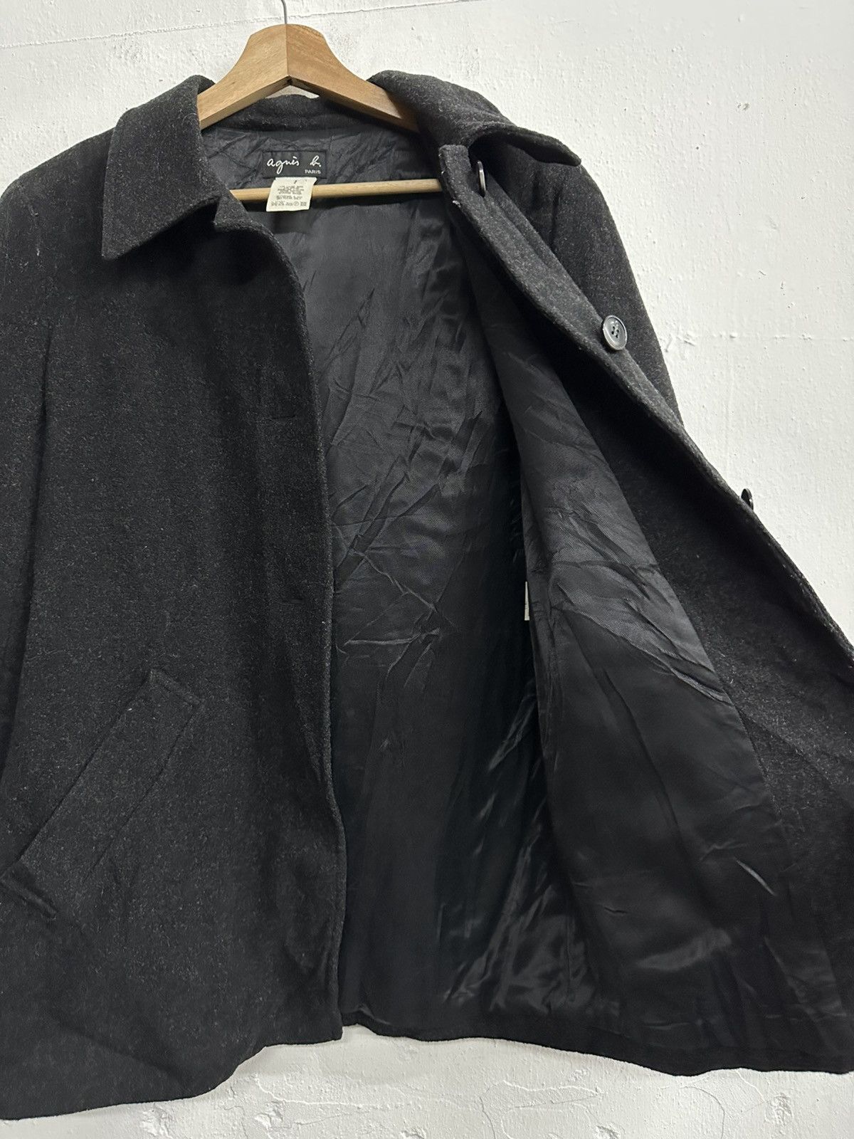 agnes b. VTG Agnes B Wool Jacket Size US S / EU 44-46 / 1 - 10 Thumbnail