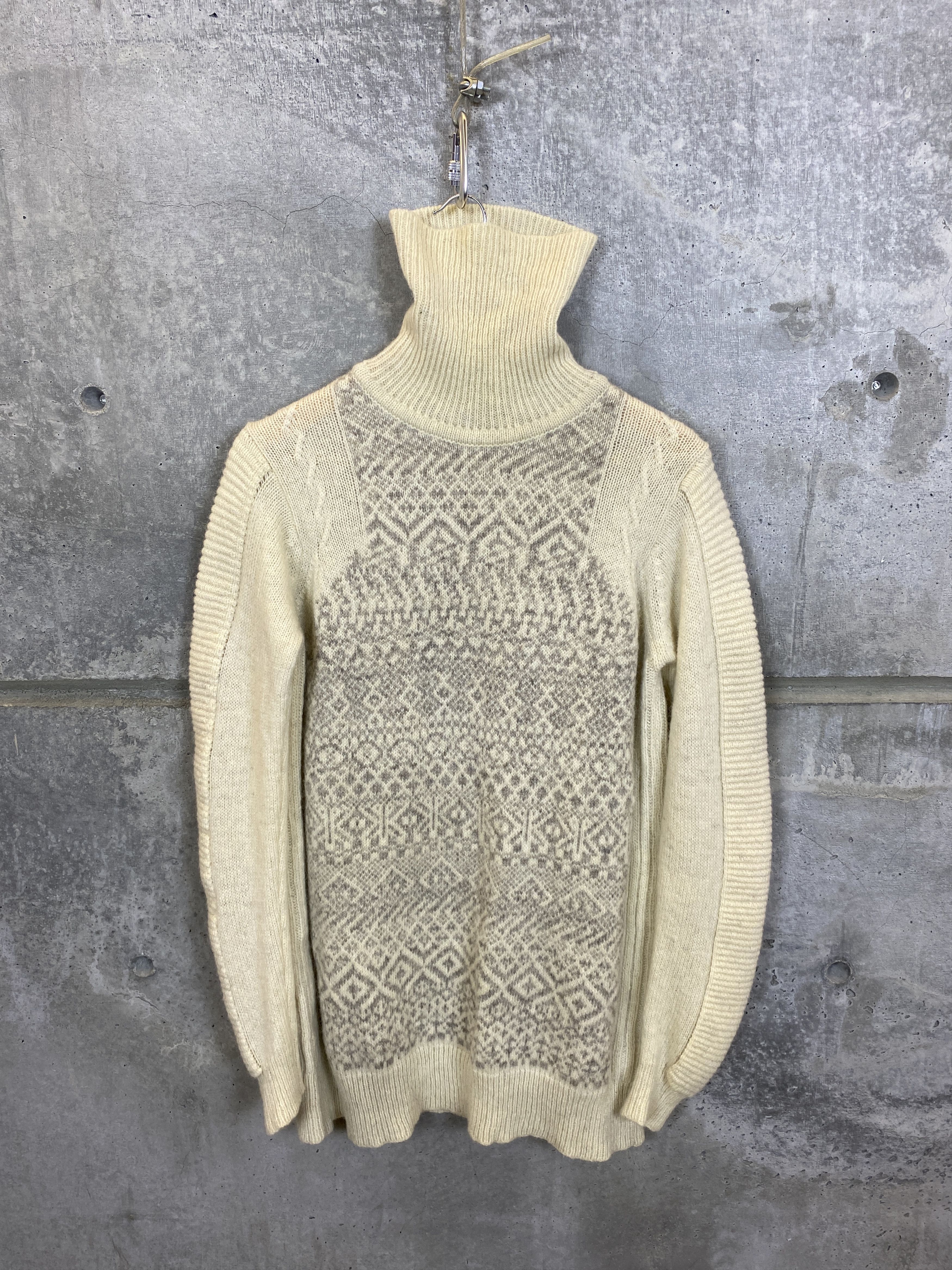 Raf Simons RAF SIMONS 2005-2006 COLLAR KNIT SWEATER Size US L / EU 52-54 / 3 - 2 Thumbnail