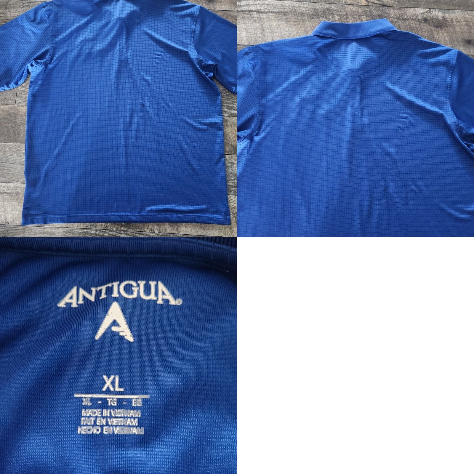 Vintage Antigua Shirt Mens XL Blue Chase Elliott Polo NASCAR Performance Racing Size US XL / EU 56 / 4 - 8 Thumbnail