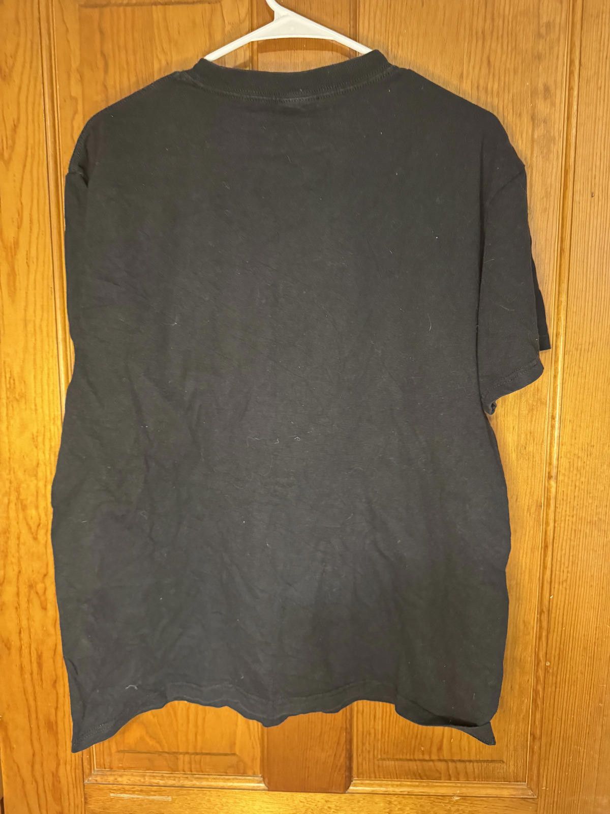 Anvil Anvil Black Graphic T-Shirt Large Size ONE SIZE - 2 Thumbnail