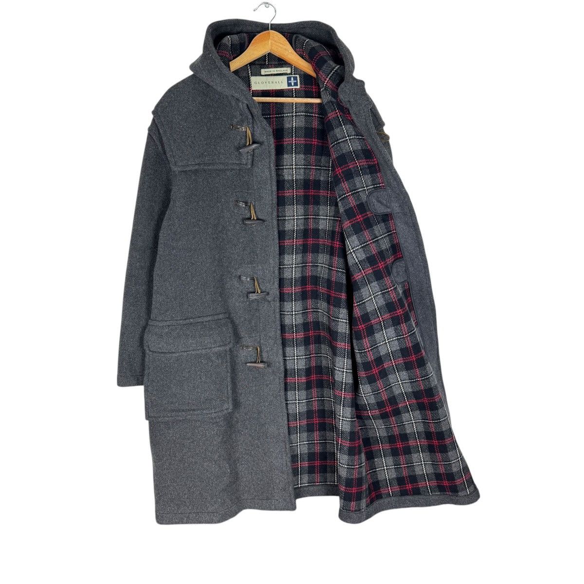 Gloverall ☀️GLOVERALL ENGLAND HOODIE DUFFLE COAT JACKET Size US L / EU 52-54 / 3 - 1 Thumbnail
