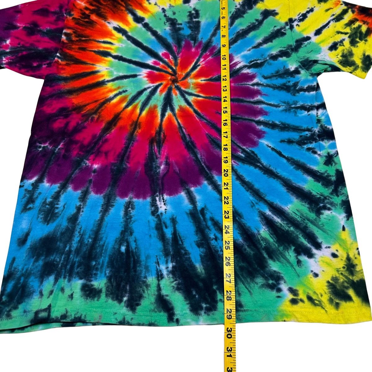 Liquid Blue Y2K Liquid Blue Tie-Dye AOP Pattern T Shirt Size US M / EU 48-50 / 2 - 6 Thumbnail