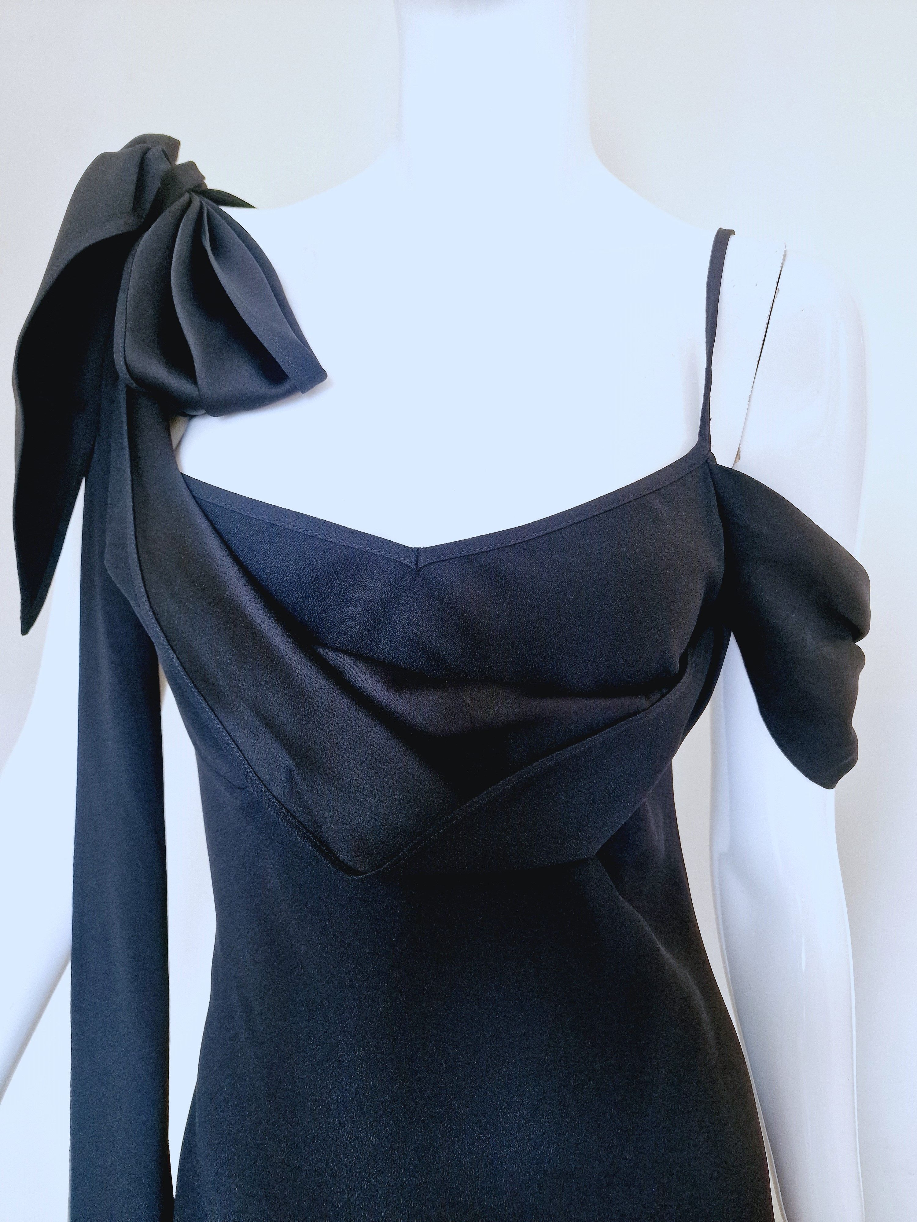 John Galliano John Galliano Runway 2016 FW Look Show 3 Black Dress Size M / US 6-8 / IT 42-44 - 6 Thumbnail