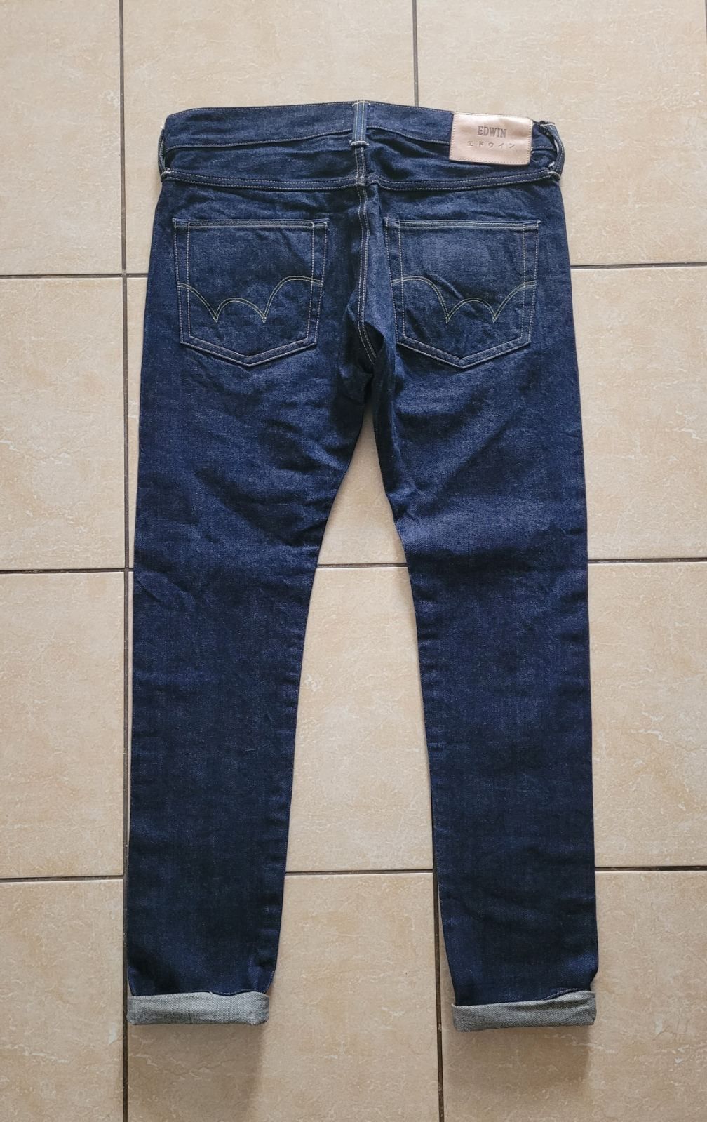 Pre-owned Edwin Ed-55 Selvedge Navy Jeans