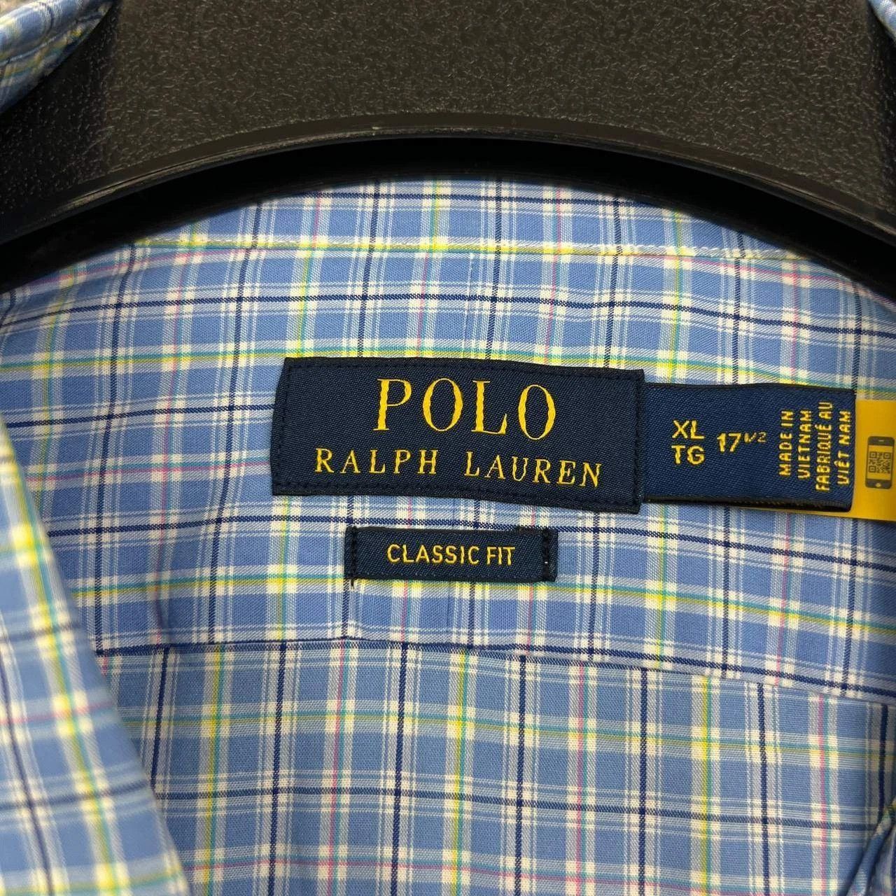 Polo Ralph Lauren Polo Ralph Lauren Button Up Shirt Men 17 1/2 Plaid XL Size US XL / EU 56 / 4 - 3 Thumbnail