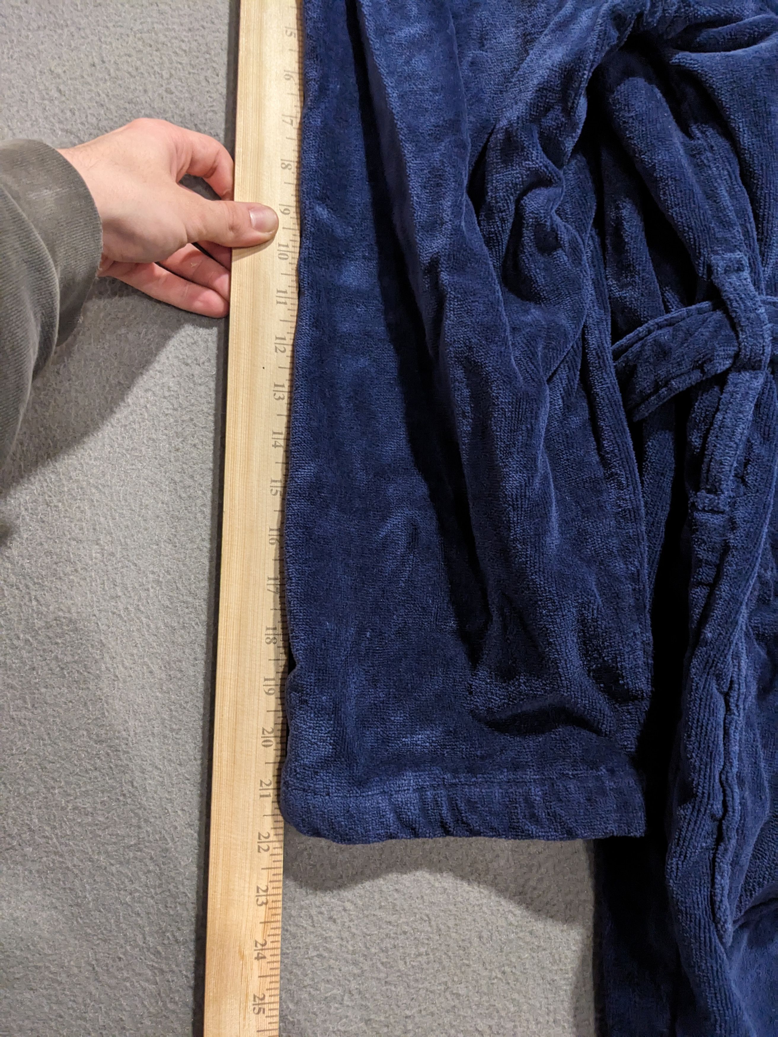 Polo Ralph Lauren Polo Ralph Lauren Blue Terry Cloth Robe Bathrobe Mens Small Size US S / EU 44-46 / 1 - 15 Thumbnail