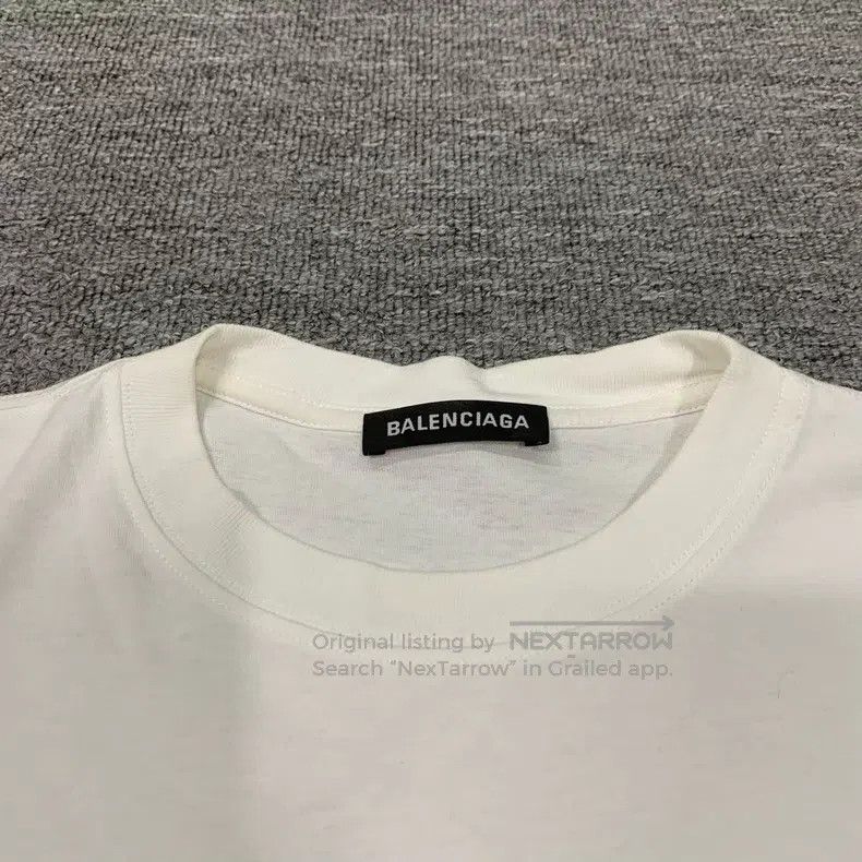 Balenciaga Balenciaga White Gymnast Short Sleeve Size US S / EU 44-46 / 1 - 4 Thumbnail