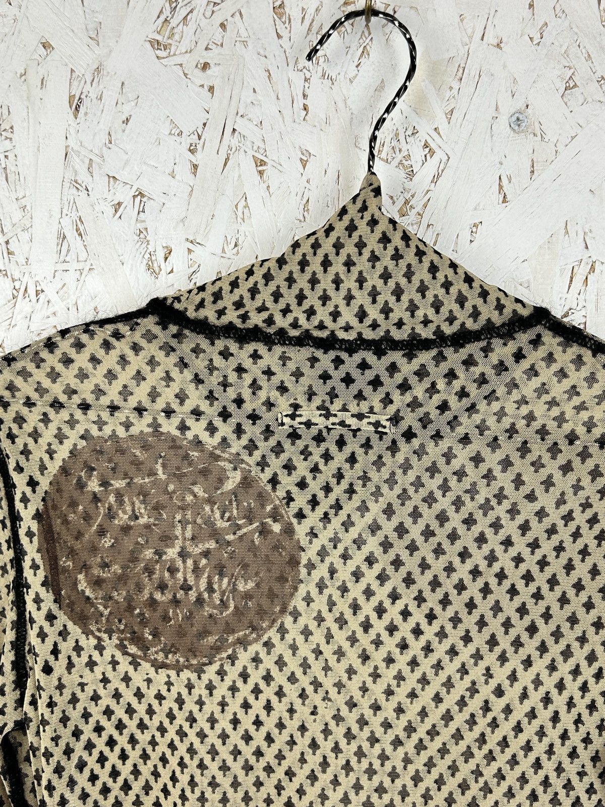 Jean Paul Gaultier Vintage Archive Jean Paul Gaultier Arabic Print Mesh L/S Size US M / EU 48-50 / 2 - 8 Thumbnail