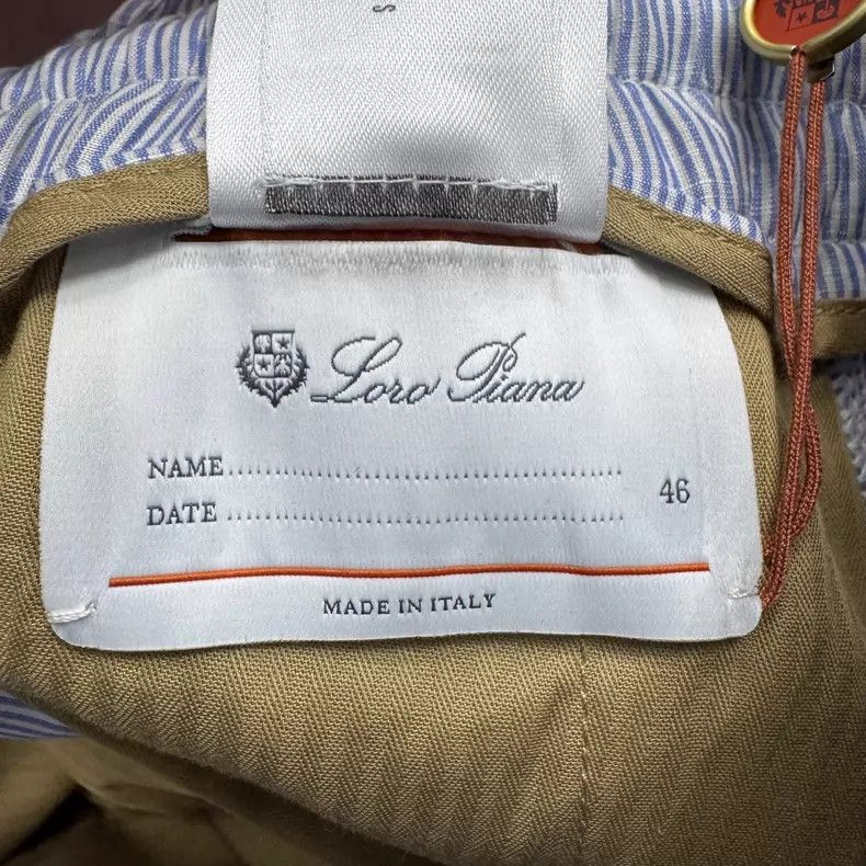 Loro Piana Loro Piana Linen Lounge Pants Size US 30 / EU 46 - 3 Thumbnail
