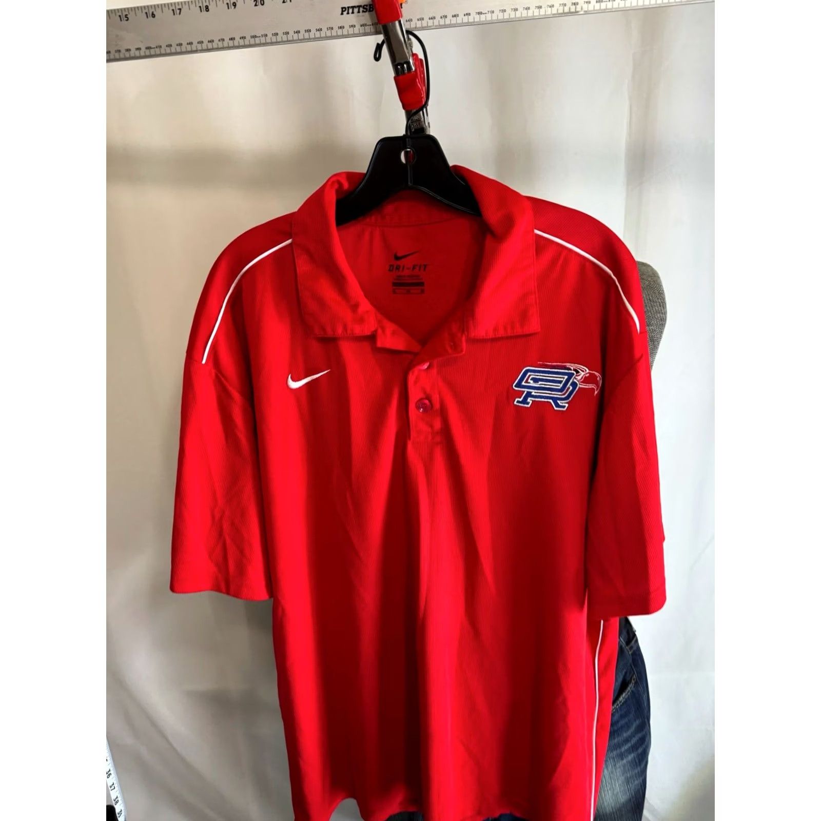 Nike Nike Shirt Mens xL Sharp Embroidered Dry Fit POLO Size US XL / EU 56 / 4 - 2 Thumbnail