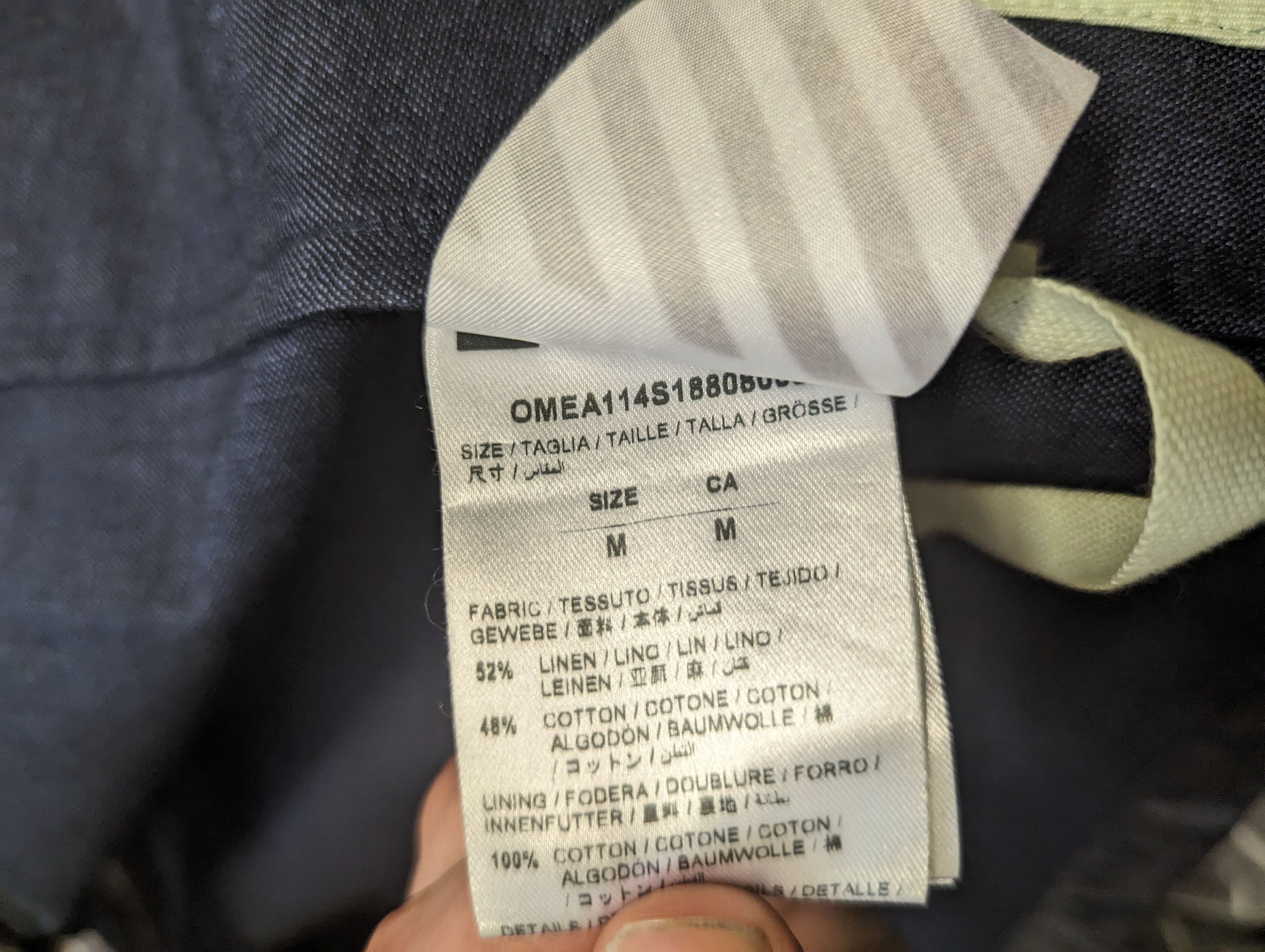 Off-White SS18 Velcro Jacket Size US L / EU 52-54 / 3 - 6 Thumbnail