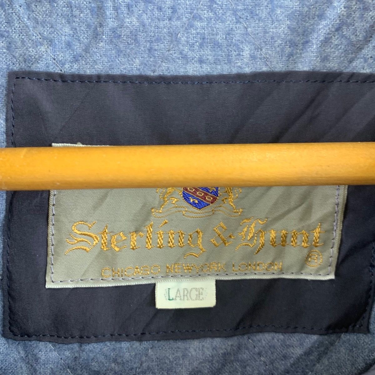 Vintage Vintage STERLING & HUNT UK Quilted Outdoor Size US L / EU 52-54 / 3 - 5 Thumbnail