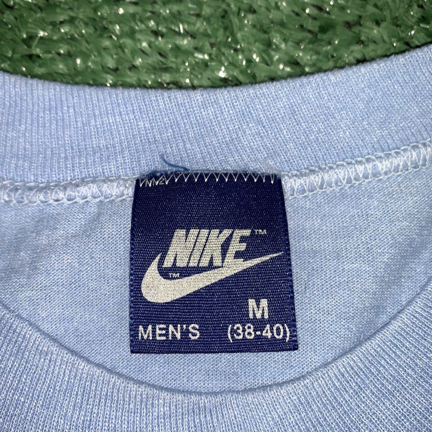 Nike VINTAGE Nike Shirt Unisex M Graphic Tee 90s Oregon USA Blue Cotton Logo 1990s Sportswear Mens Womens Size US M / EU 48-50 / 2 - 4 Thumbnail