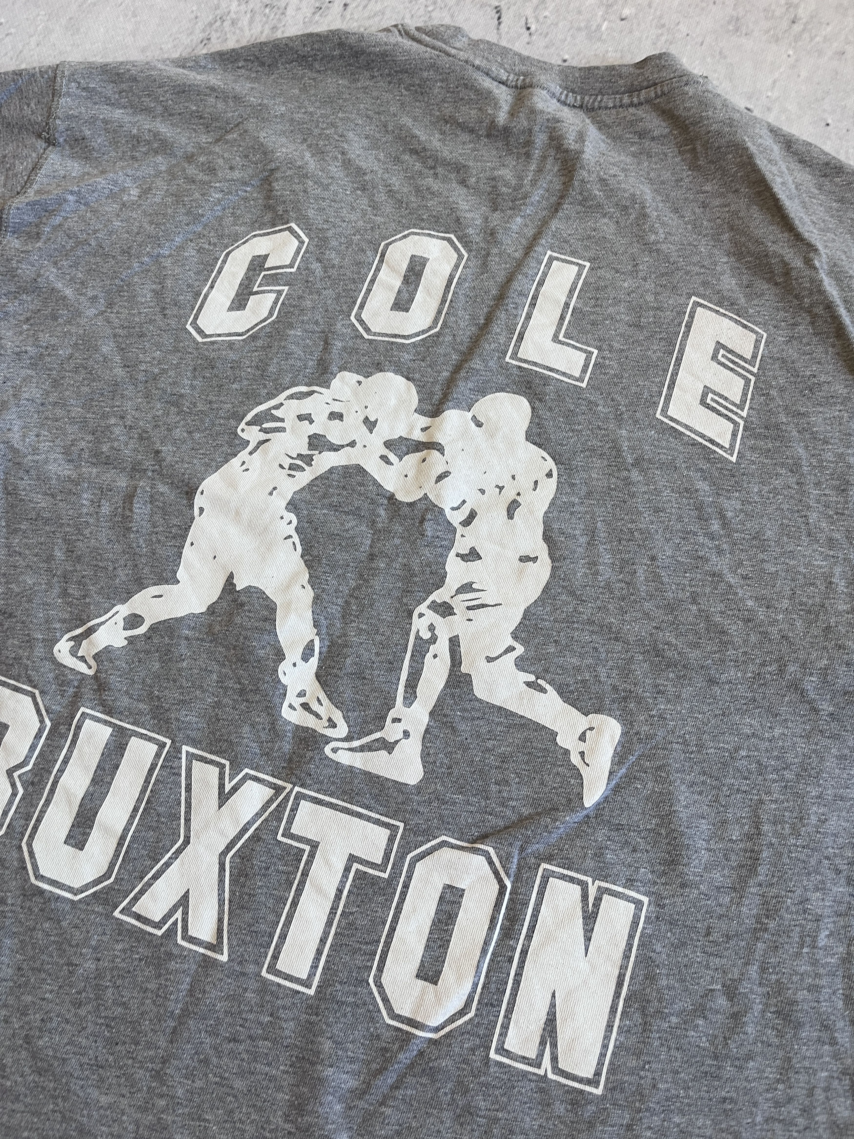 Cole Buxton COLE BUXTON BOXING GREY TEE Size US M / EU 48-50 / 2 - 3 Thumbnail