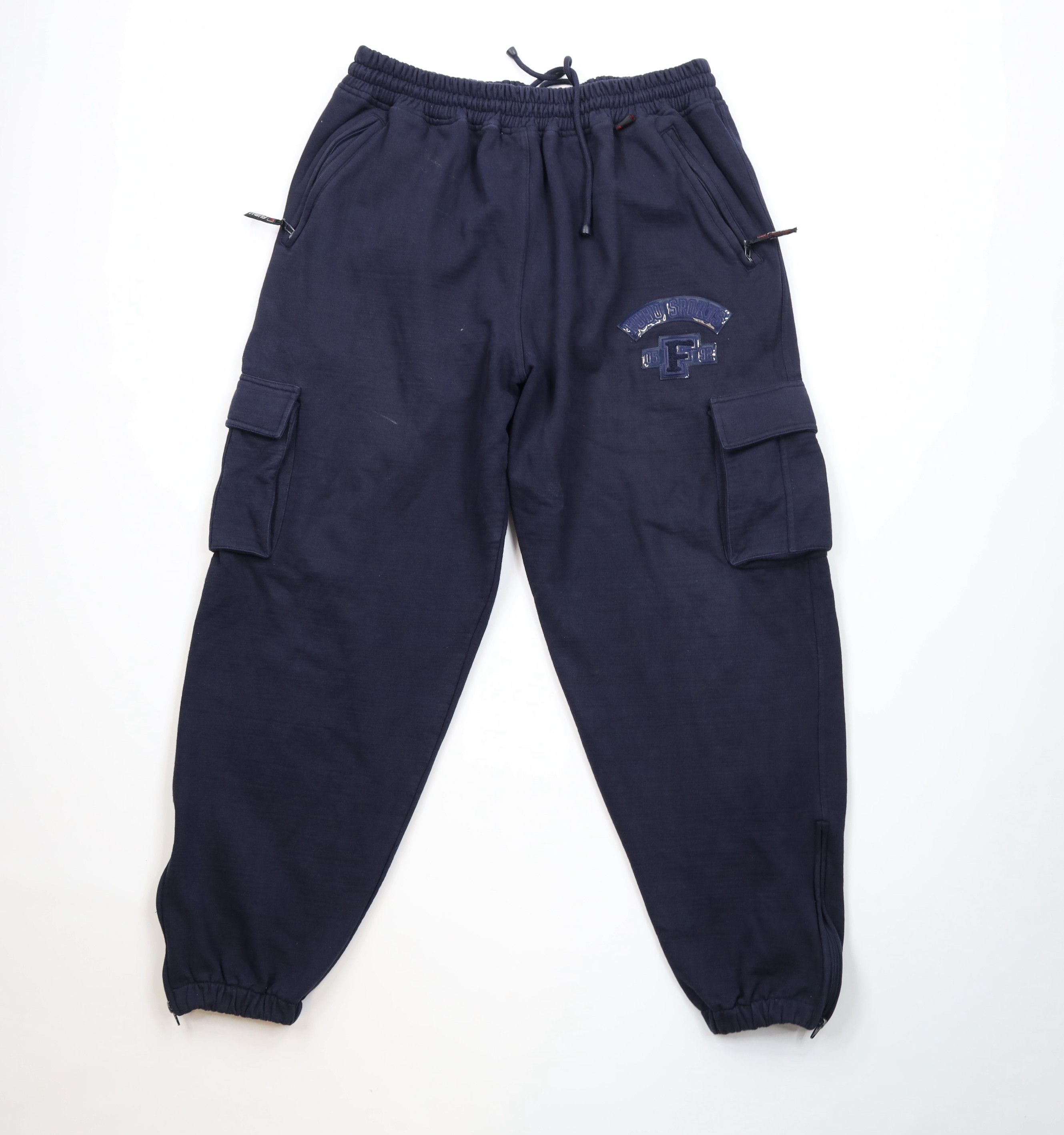 Fubu Vintage 90s Fubu Heavyweight Sweatpants Joggers Cargo Pants Size US 40 / EU 56 - 1 Thumbnail