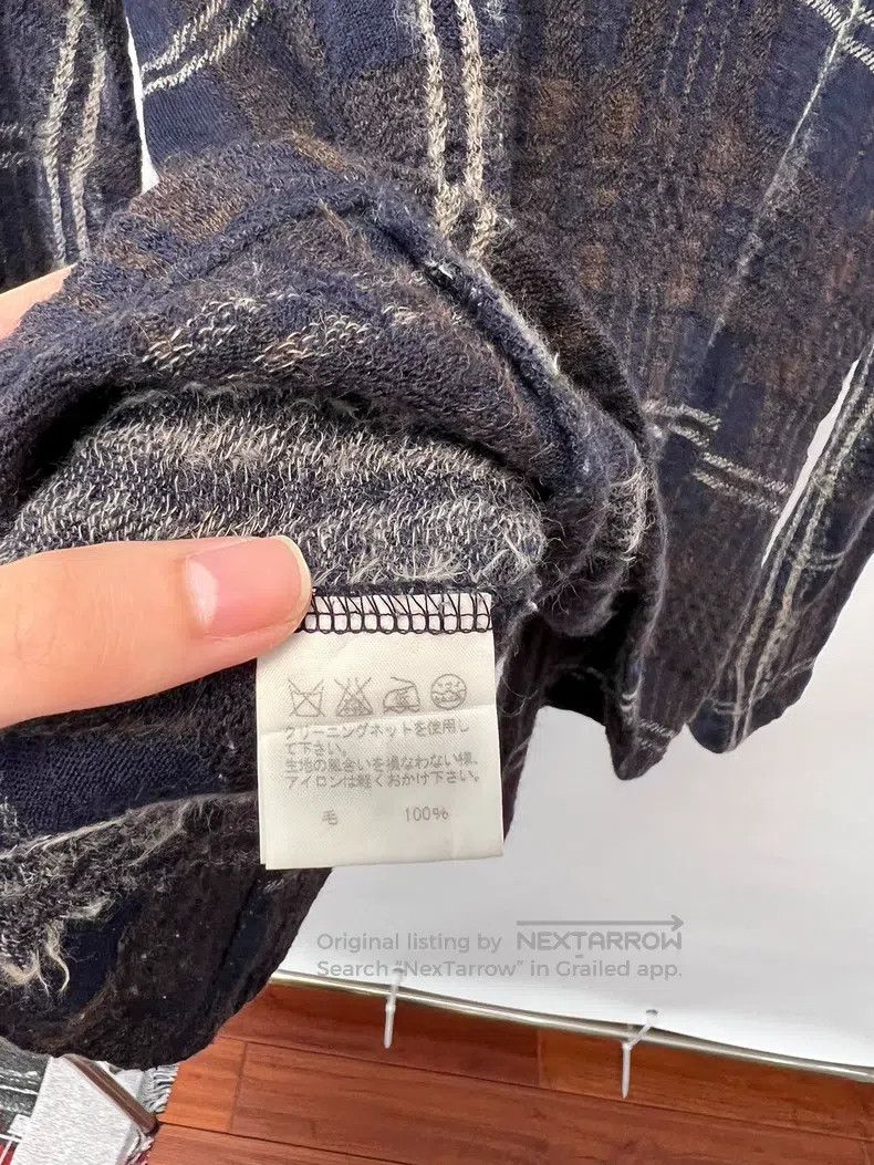 Issey Miyake Issey Miyake Wool Plaid Shirt Size US M / EU 48-50 / 2 - 6 Thumbnail