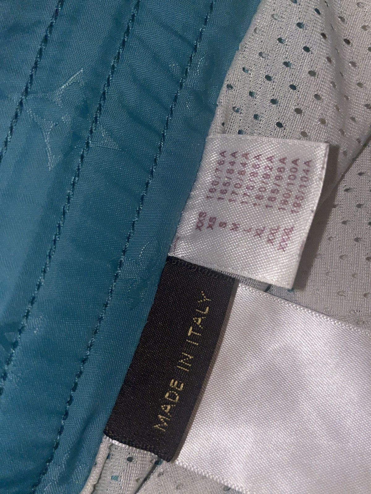 Louis Vuitton Kim Jones era LV mono swim trunks, teal/blue Size US 34 / EU 50 - 12 Thumbnail