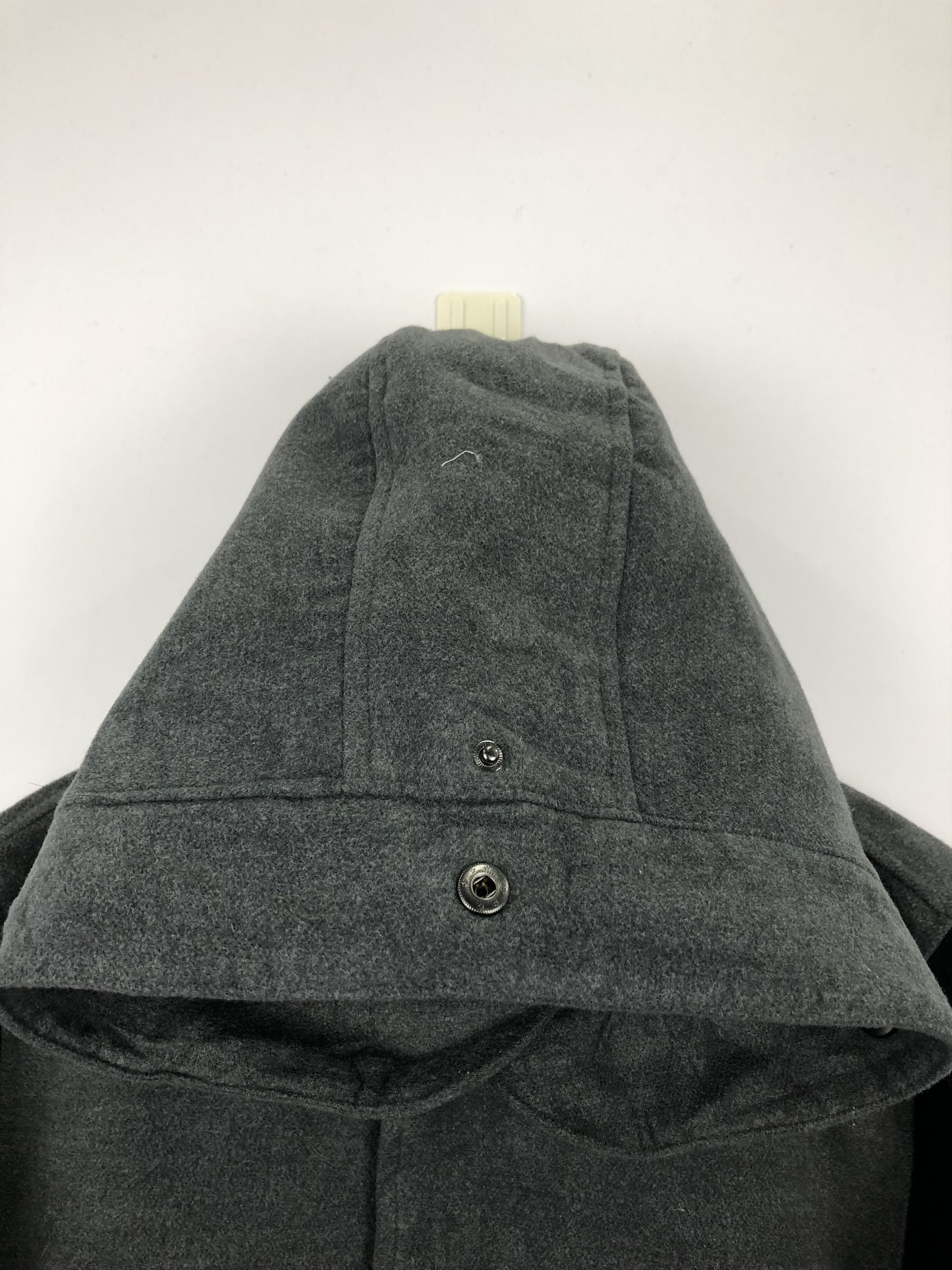 Japanese Brand Vintage Japanese Brand Wool Hoodie Varsity Jacket Size US L / EU 52-54 / 3 - 7 Thumbnail