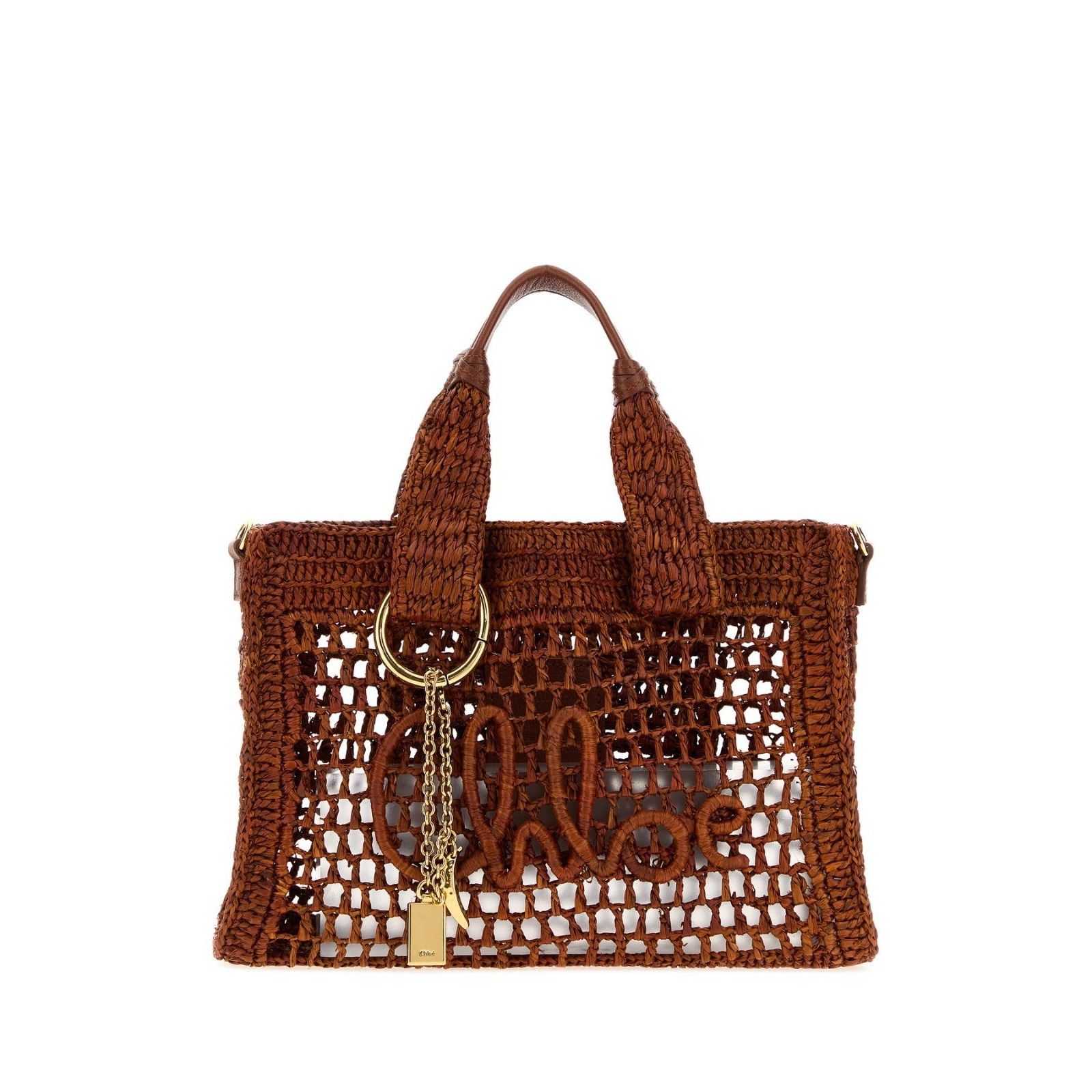 Chloe Chloe East West Summer Banana Brown Small Tote Bag New & Aut Size ONE SIZE - 1 Thumbnail