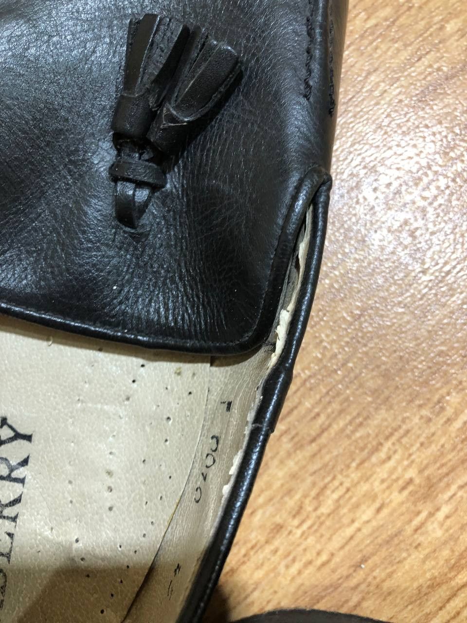 Burberry Burberry Black Leather Driver Moccasin Loafer Mens Shoes Size US 12 / EU 45 - 15 Thumbnail