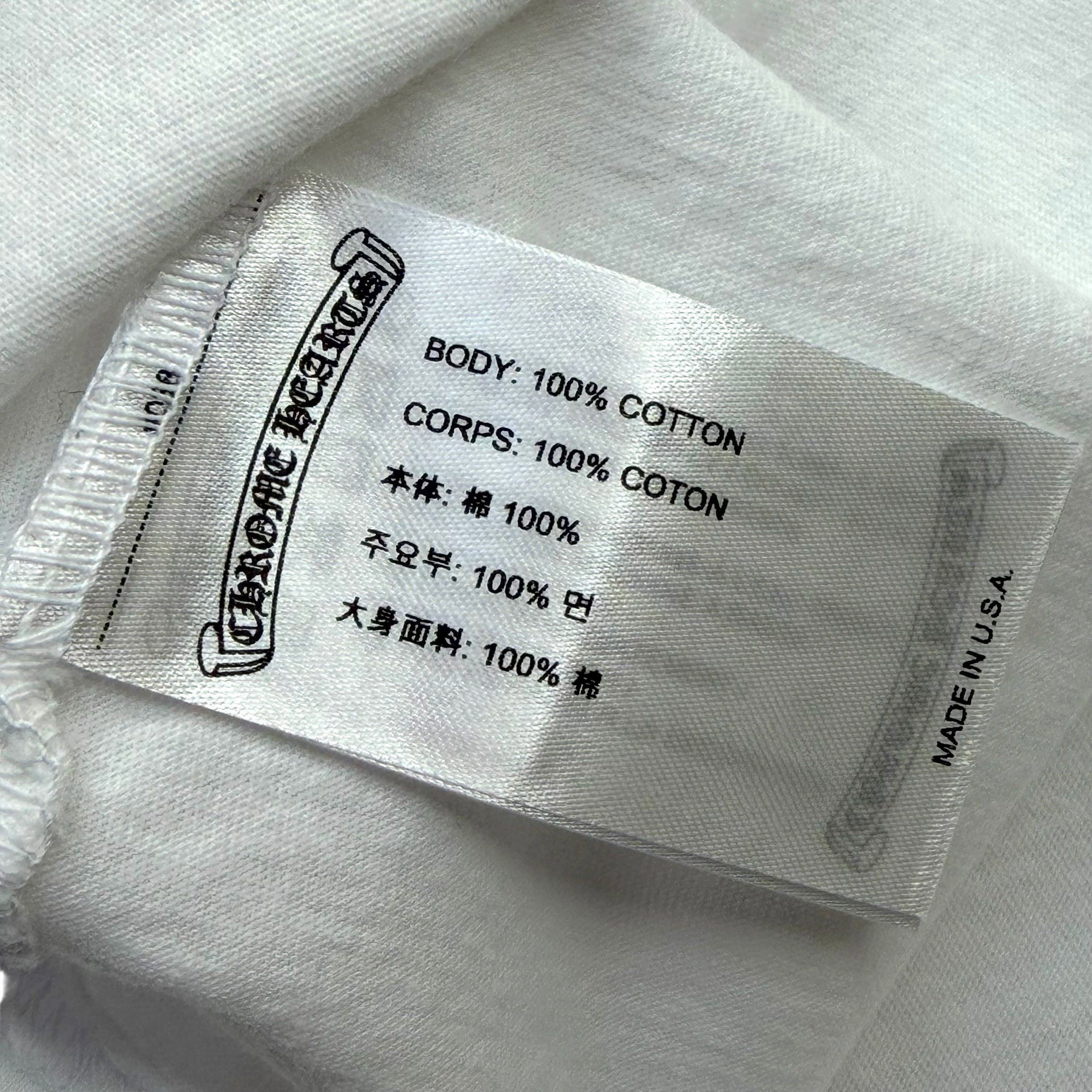 Chrome Hearts Chrome Hearts Las Vegas Exclusive Horseshoe Tee White L Size US L / EU 52-54 / 3 - 5 Thumbnail