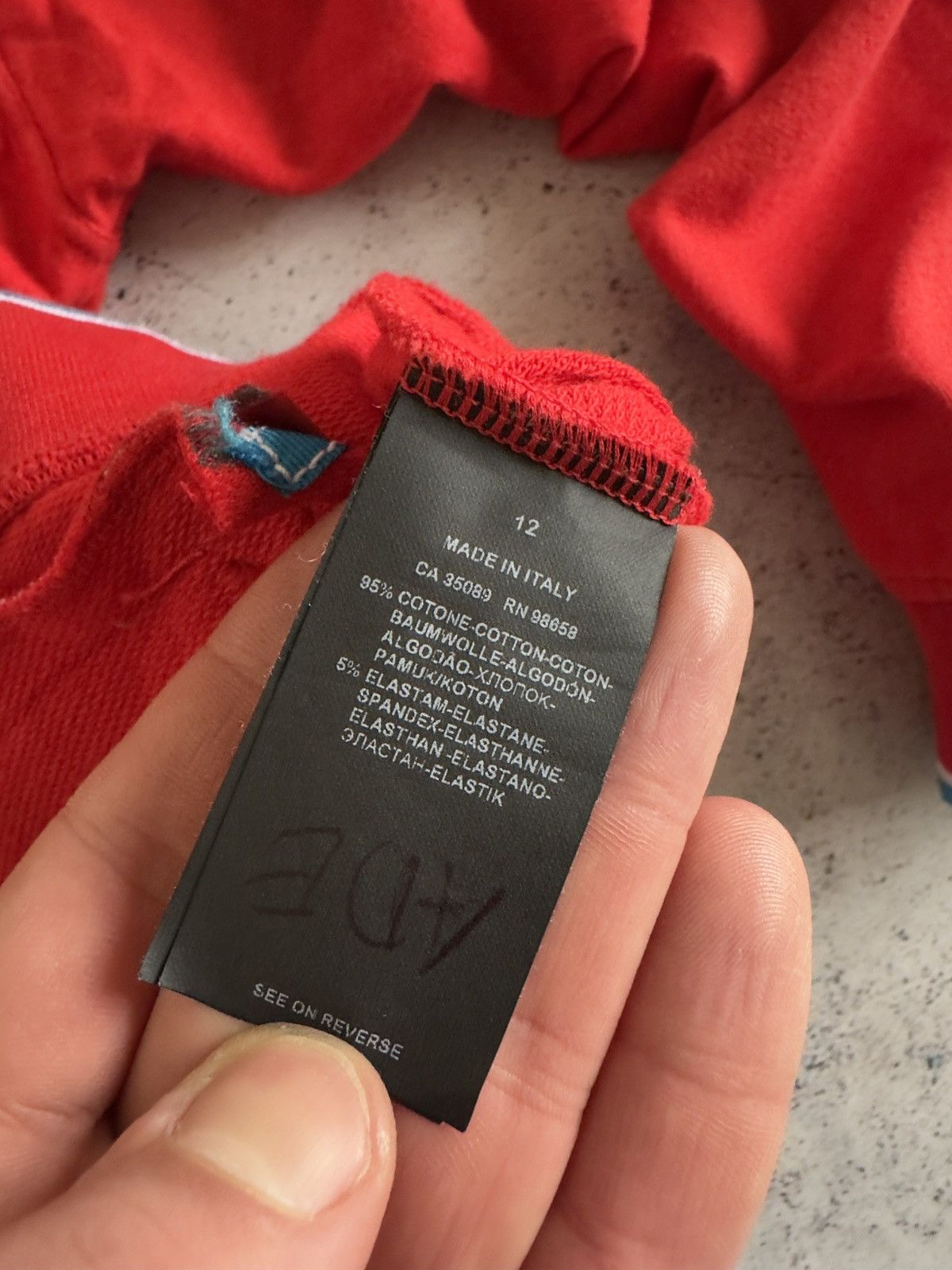 Paul & Shark Paul & Shark Red Cotton Full Zip Sweater Size 12 years Size US XS / EU 42 / 0 - 5 Thumbnail