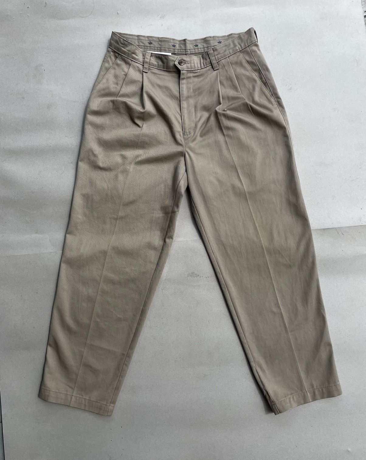 image of Dockers Pants. Classic Fit in Cream, Men's (Size 32)