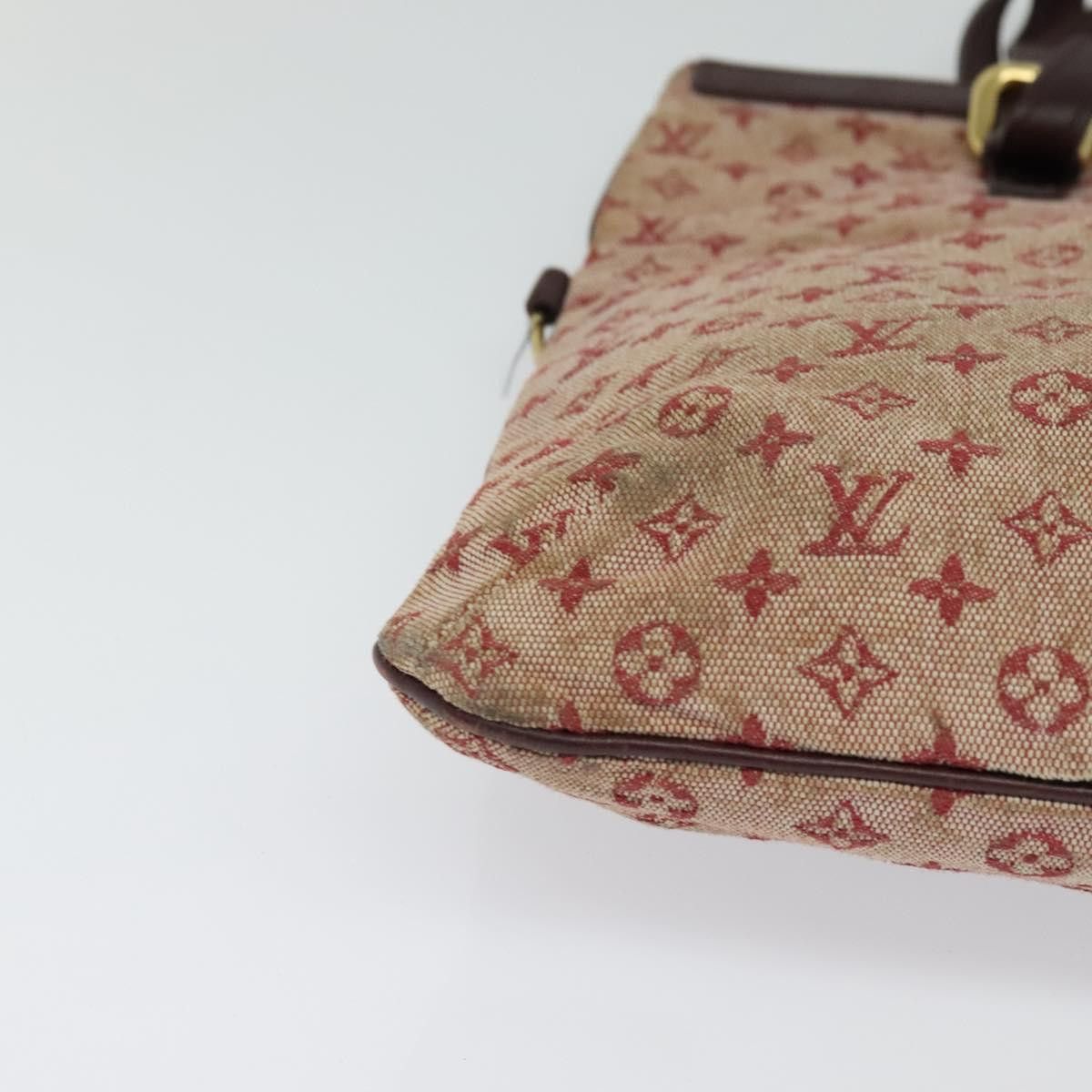 Louis Vuitton LOUIS VUITTON Monogram Mini Françoise Bag Red Cherry M92210 Size ONE SIZE - 9 Thumbnail