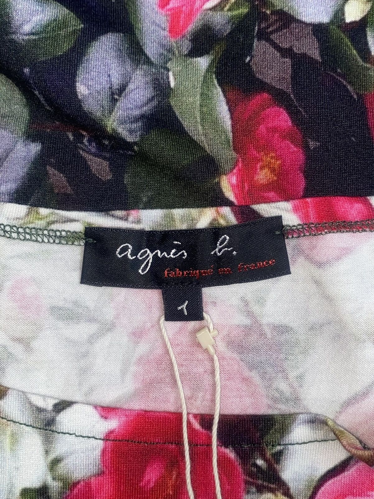 agnes b. AGNES B Flower Motive Dress Size XS / US 0-2 / IT 36-38 - 15 Thumbnail