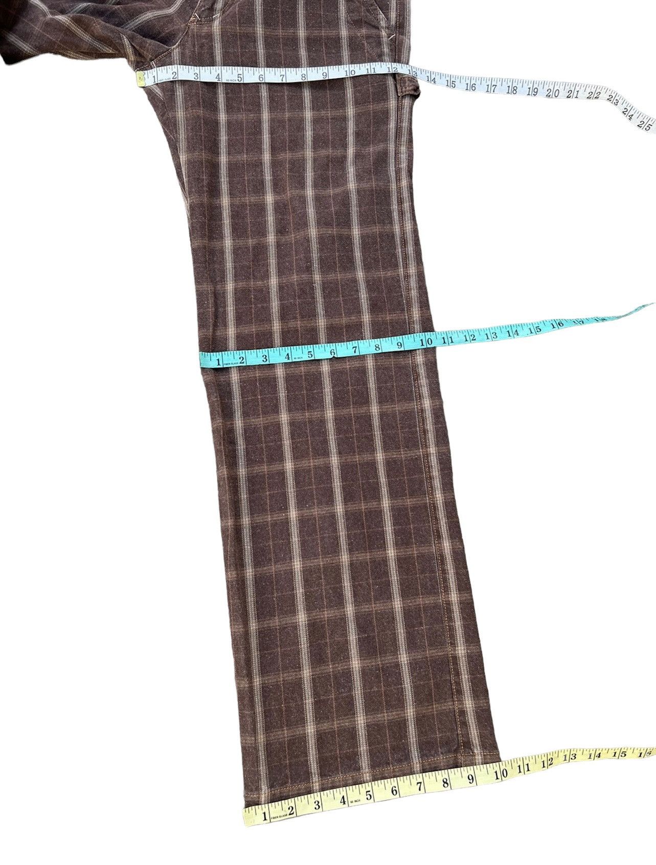 Japanese Brand Vintage Hiromichi Nakano Japan Checkered Work Pant Size US 32 / EU 48 - 4 Thumbnail
