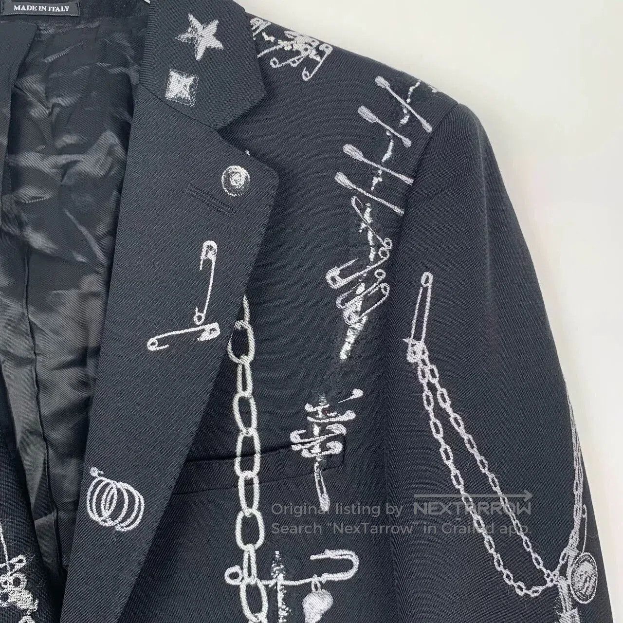 Alexander McQueen Alexander McQueen Wool Blend Blazer. Size US M / EU 48-50 / 2 - 3 Thumbnail