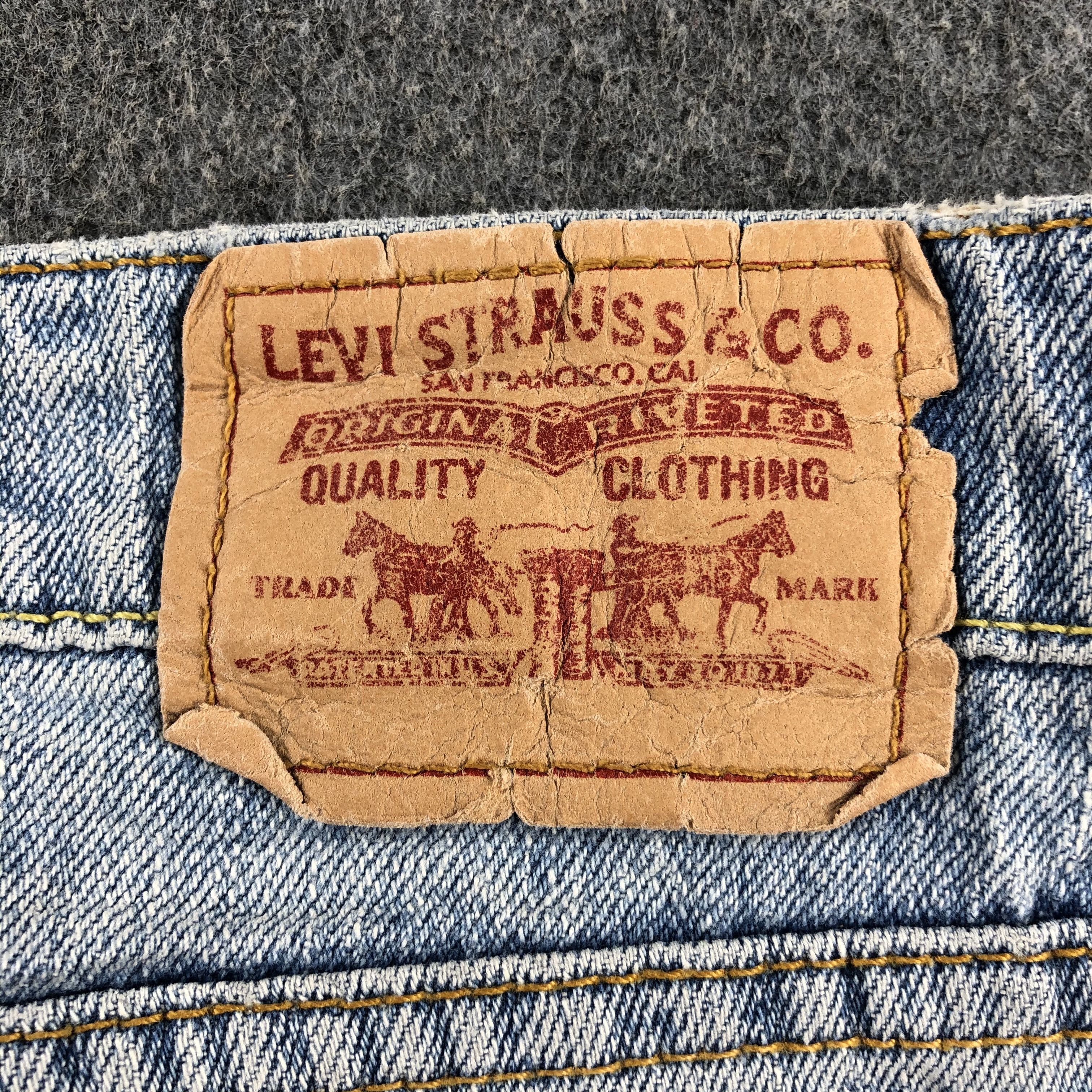 Levi's Vintage Blue Wash Levis 515 Jeans-J2472 Size US 32 / EU 48 - 5 Thumbnail