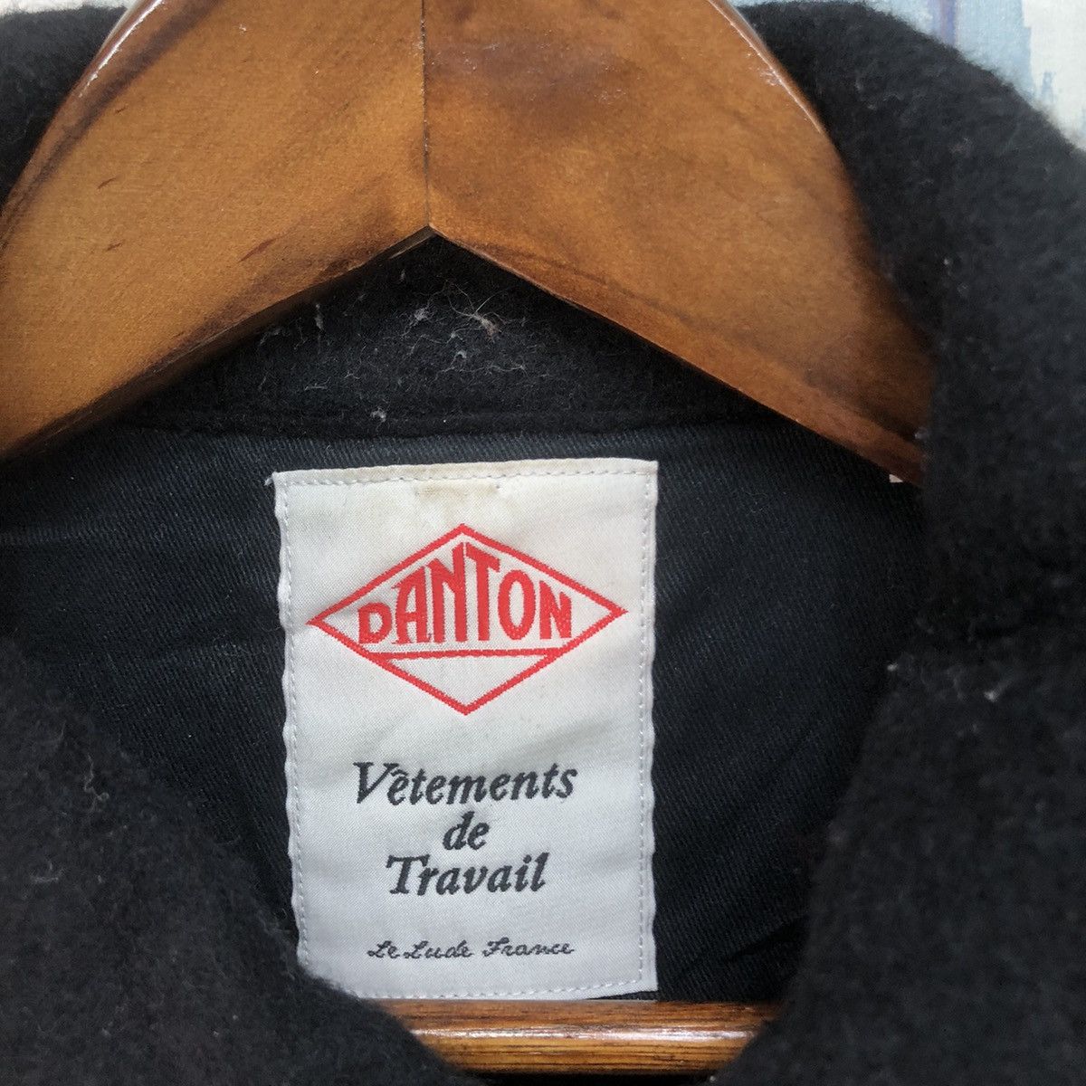 Danton × Japanese Brand × Vintage Vintage Danton Vetements De Travail Wool Jacket Size US S / EU 44-46 / 1 - 5 Thumbnail