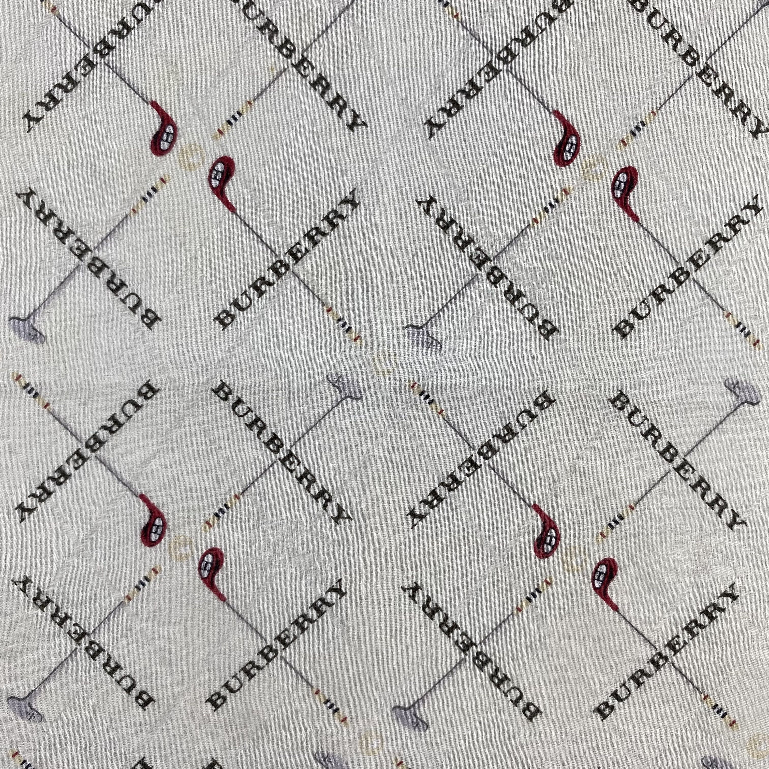 Burberry × Vintage Burberry Handkerchief / Neckerchief / Bandana-P1665 Size ONE SIZE - 4 Thumbnail
