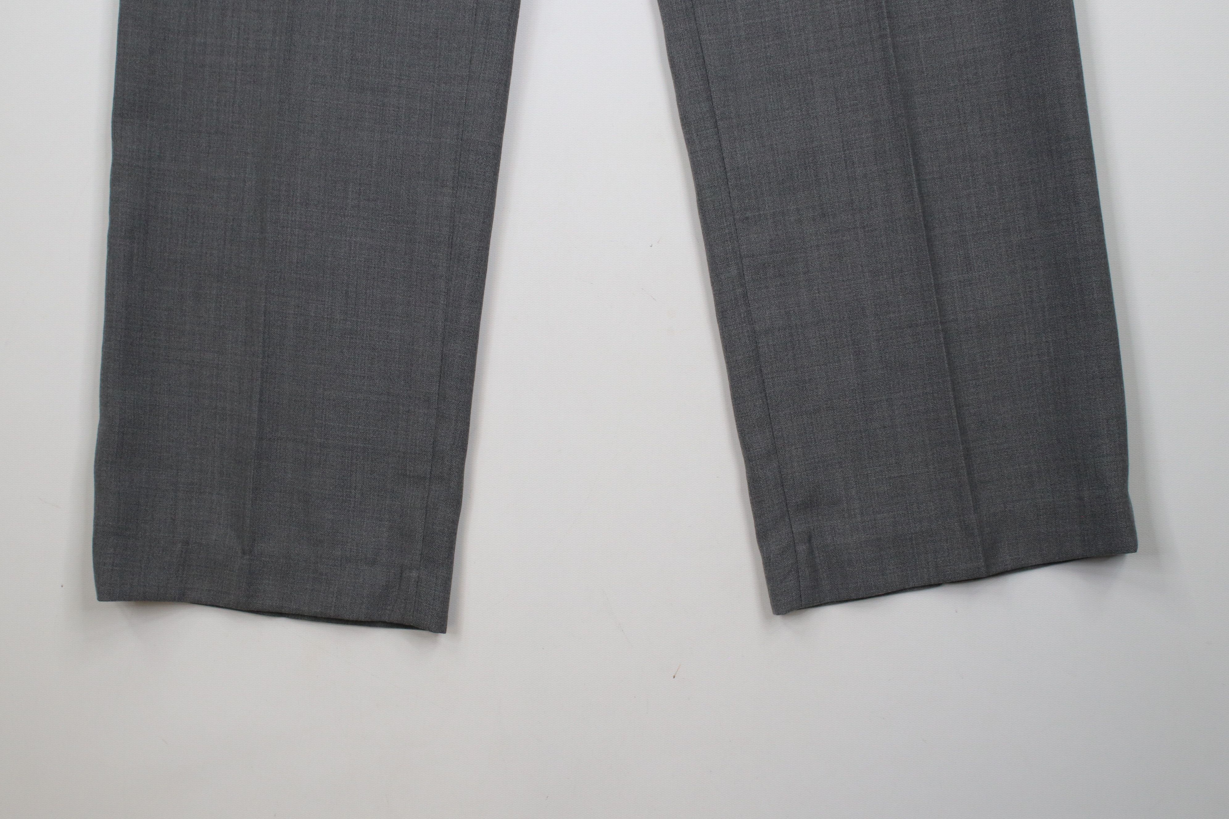 Vintage Vintage 90s Streetwear Flared Wide Leg Chino Pants Gray USA Size US 30 / EU 46 - 4 Thumbnail