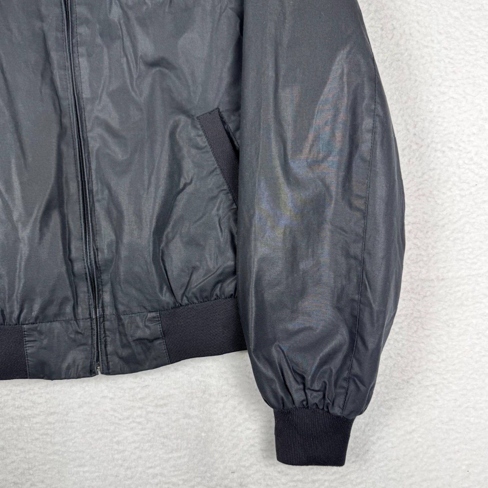 Members Only VINTAGE Members Only Europe Craft Men's 44 Black Bomber Jacket 90s 80s Size US S / EU 44-46 / 1 - 3 Thumbnail