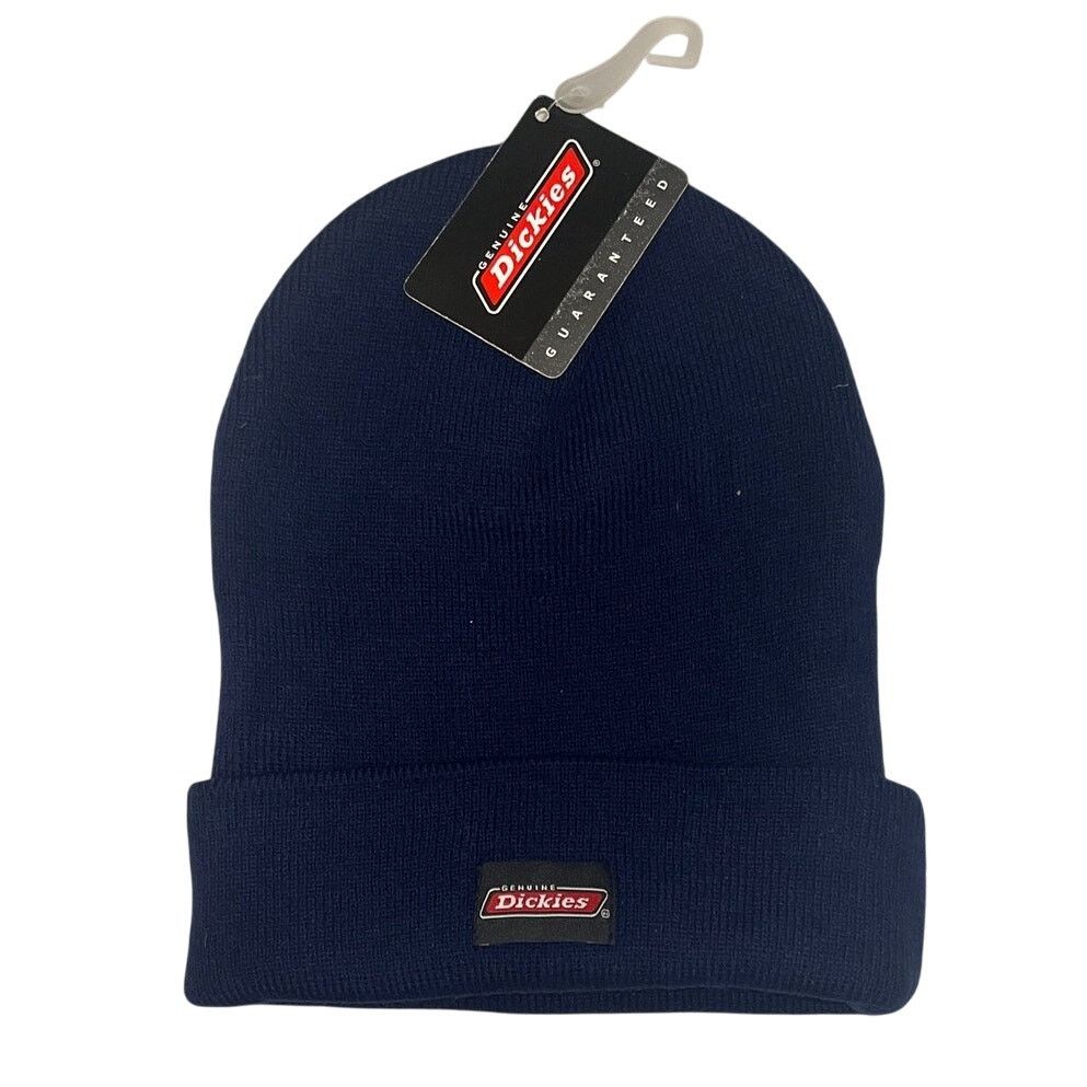 Dickies Genuine Dickies rectangular tag cuff winter beanie cap Hat Size ONE SIZE - 1 Thumbnail