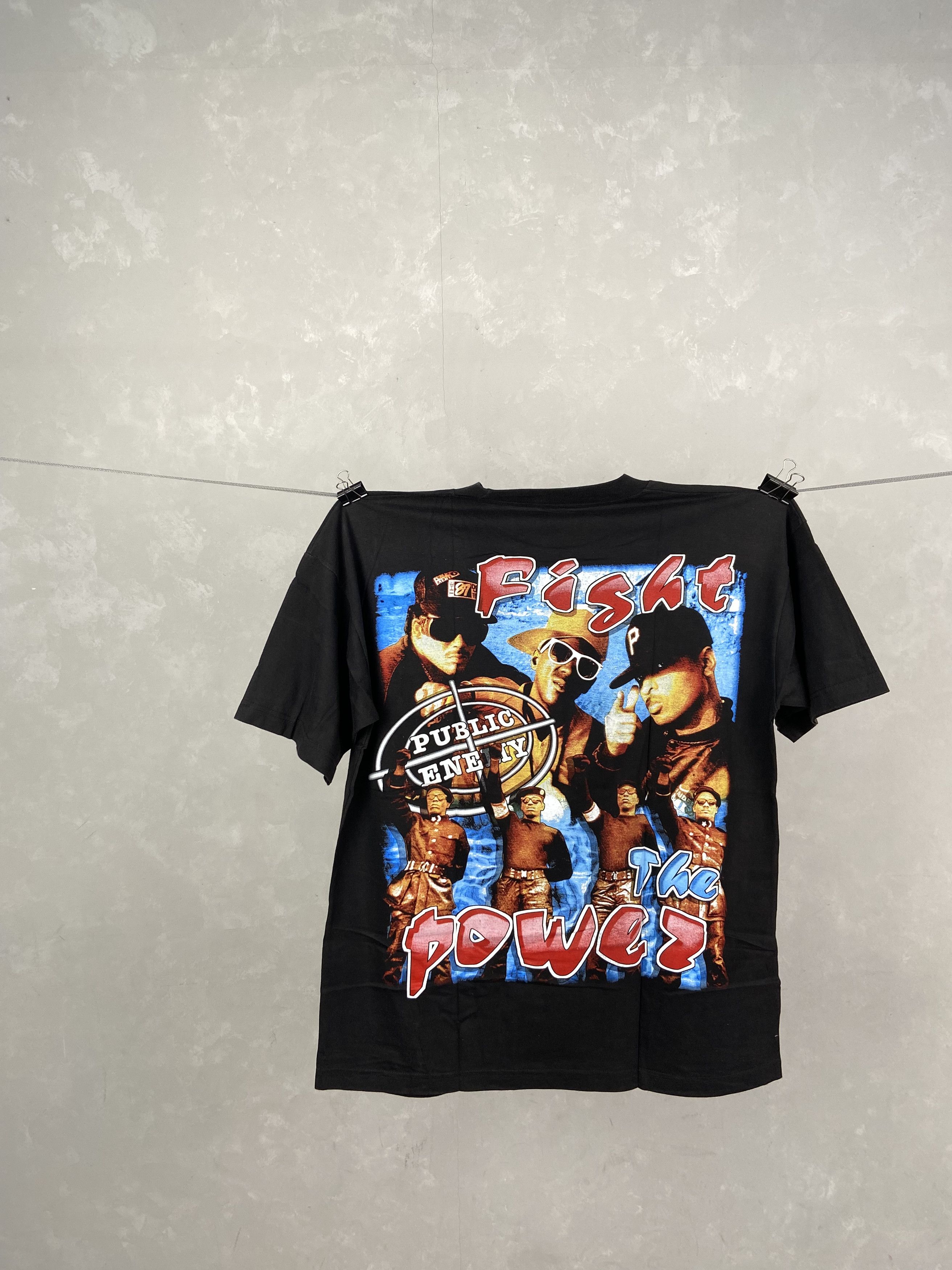 Band Tees × Rap Tees × Vintage Public Enemy Fear of a Black Planet Size US XL / EU 56 / 4 - 2 Thumbnail