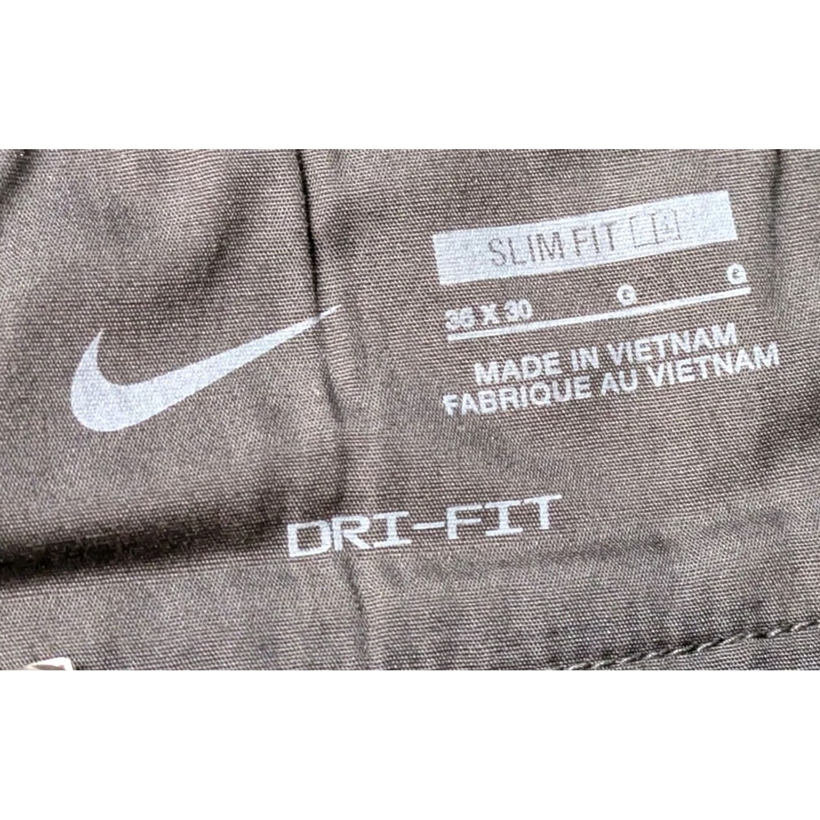 Nike Nike Chino Golf Pants 36x30 Slim Fit Black Stretch Tech UPF 40+ UV NWT NEW Mens Size US 36 / EU 52 - 5 Thumbnail
