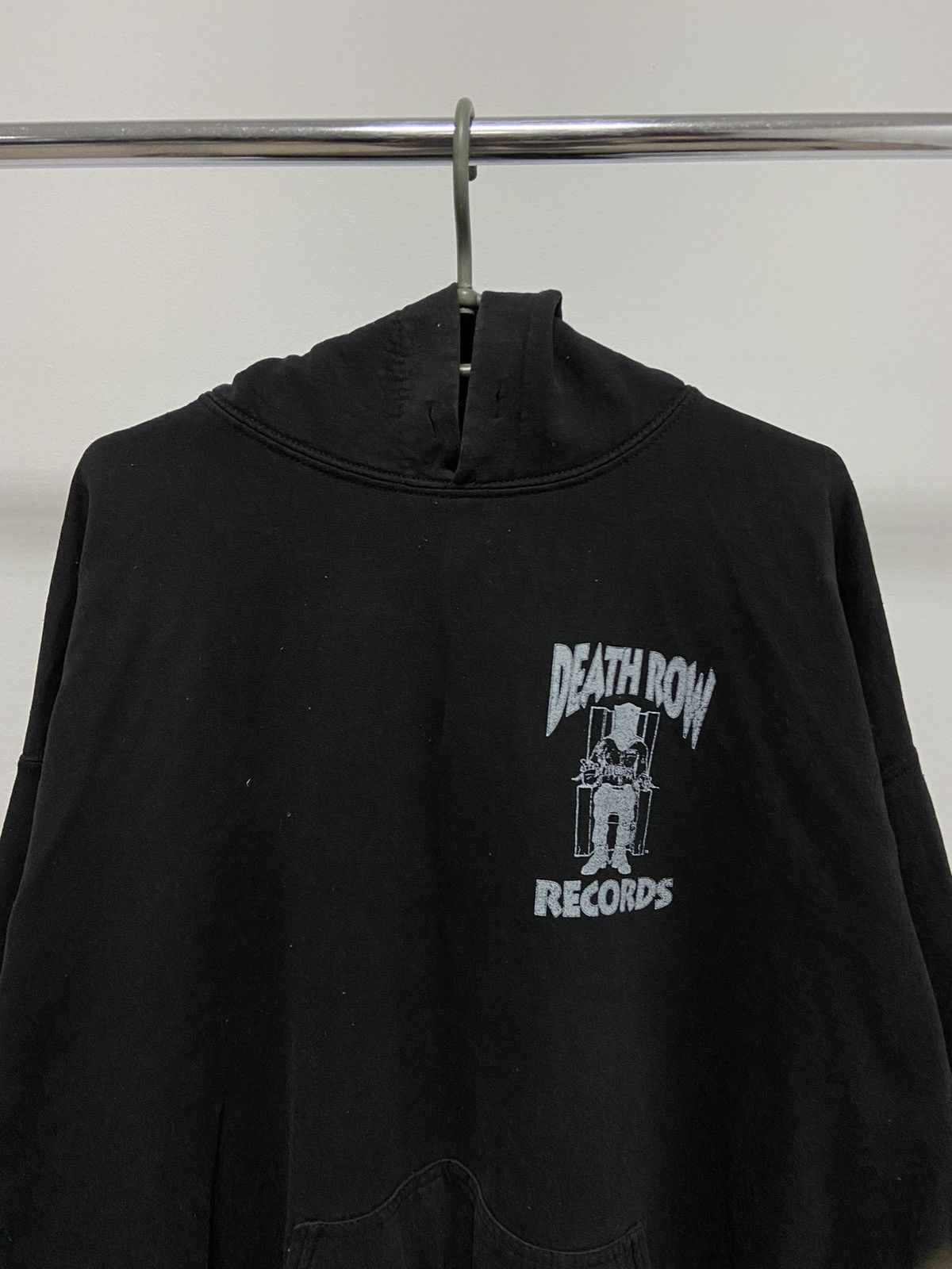 Death Row Records × Vintage Death Row Records Hoodie Big Logo Vintage Size US L / EU 52-54 / 3 - 4 Thumbnail