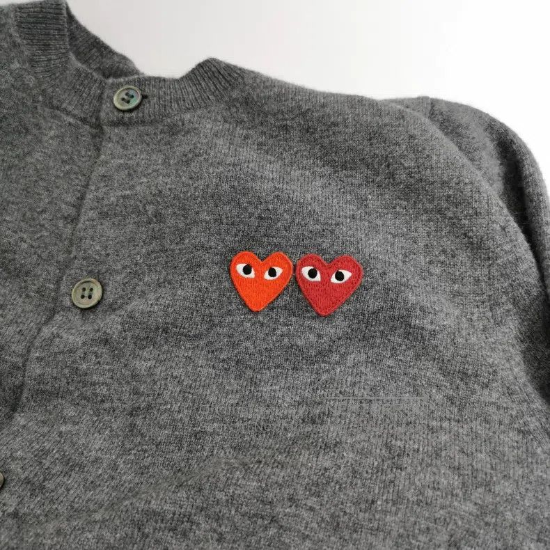 Comme des Garcons Comme Des Garcons Wool Single-Button Round Neck Knit Size M / US 6-8 / IT 42-44 - 3 Thumbnail