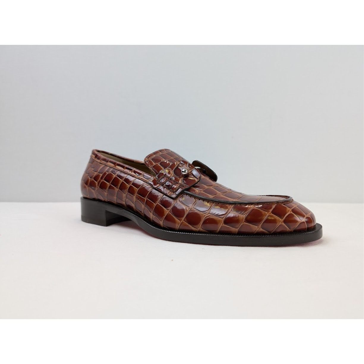 Christian Louboutin o1rshd1 Chambelimoc Flat Shoes in Brown Size US 9.5 / EU 42-43 - 1 Thumbnail