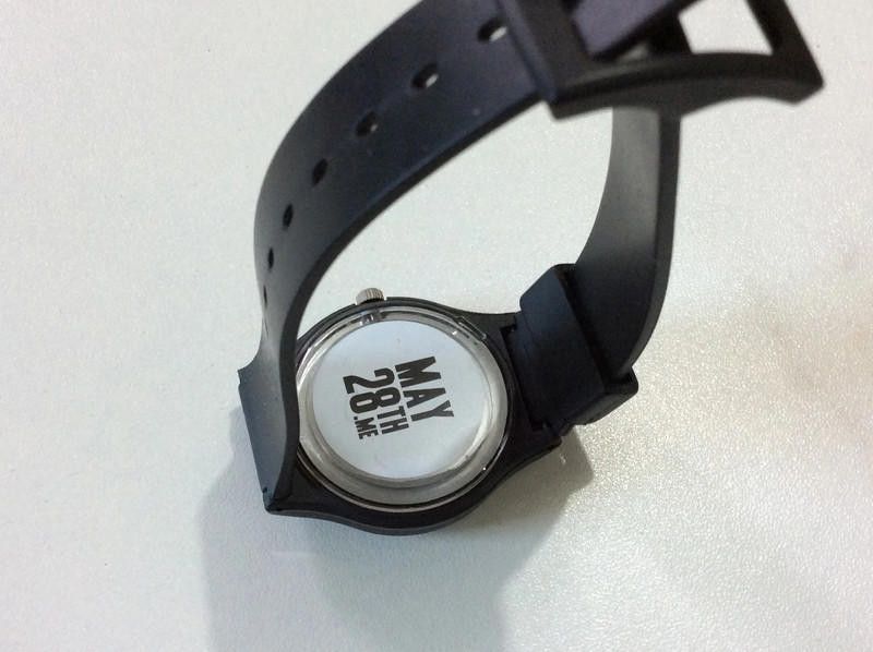 Designer May 28th tiger dial black plastic watch Size ONE SIZE - 2 Thumbnail